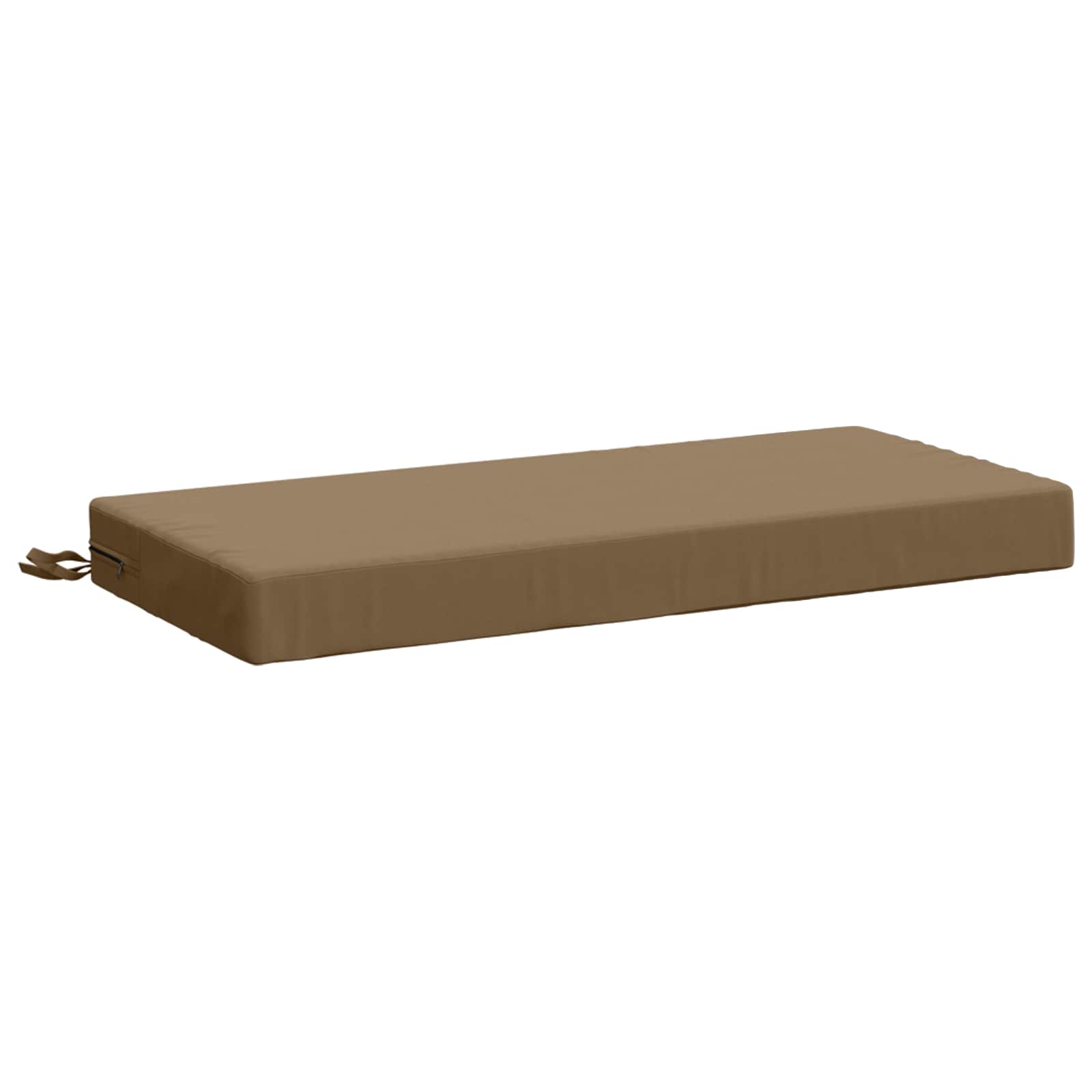 Cuscino per panchina SOEST 100% Poliestere Tortora