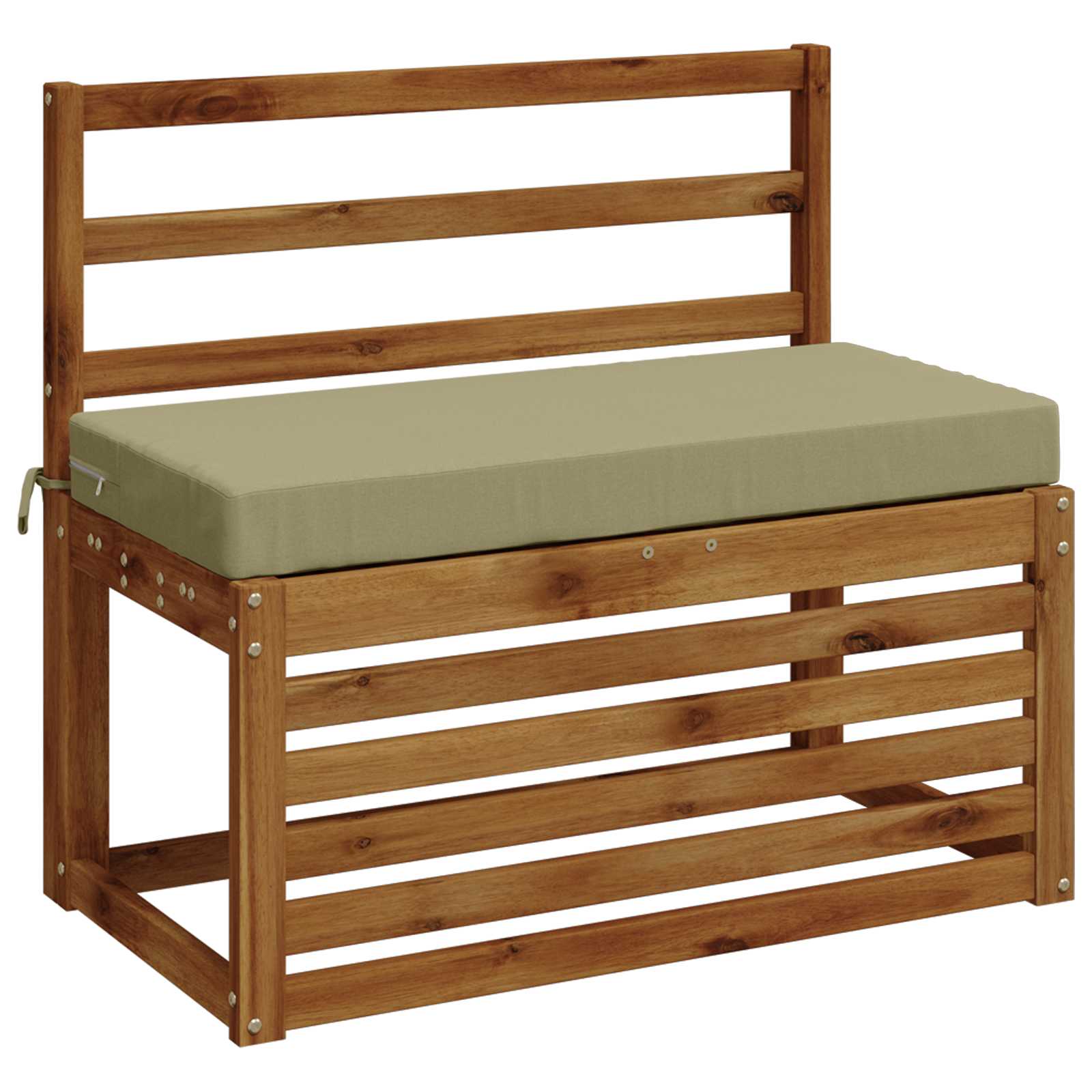 Cuscino per panchina SOEST 100% Poliestere Verde chiaro