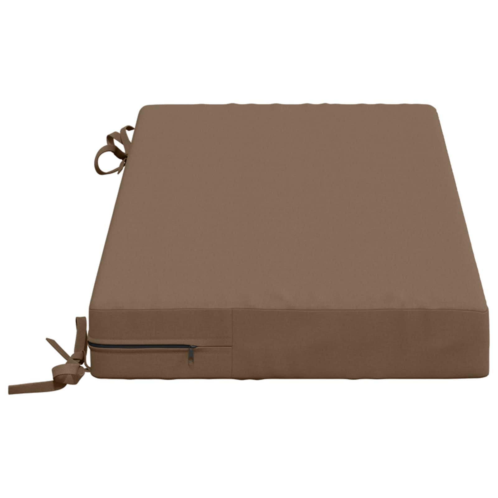 Cuscino per panchina SOEST 100% Poliestere Tortora