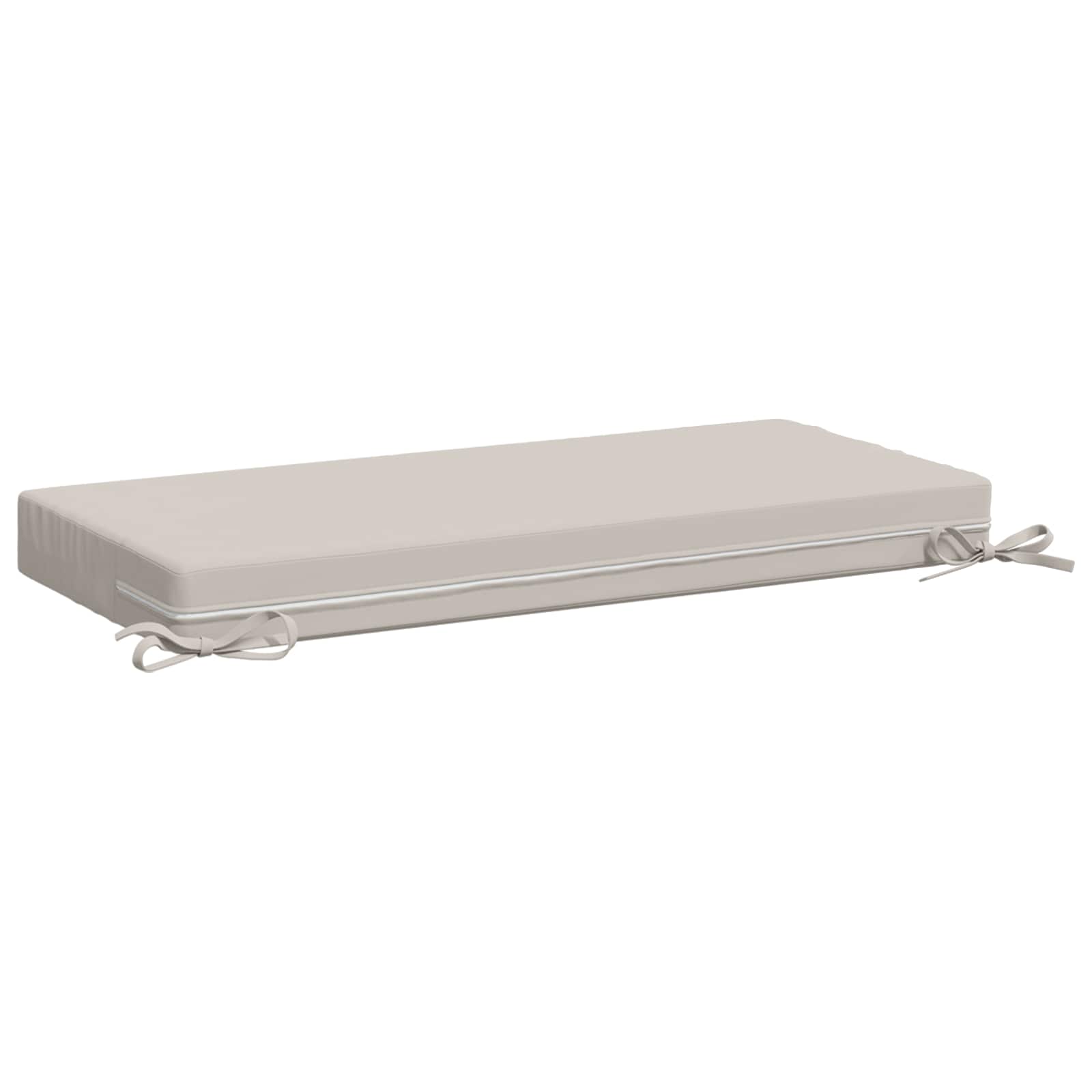 Cuscino per panchina SOEST 100% Poliestere Bianco