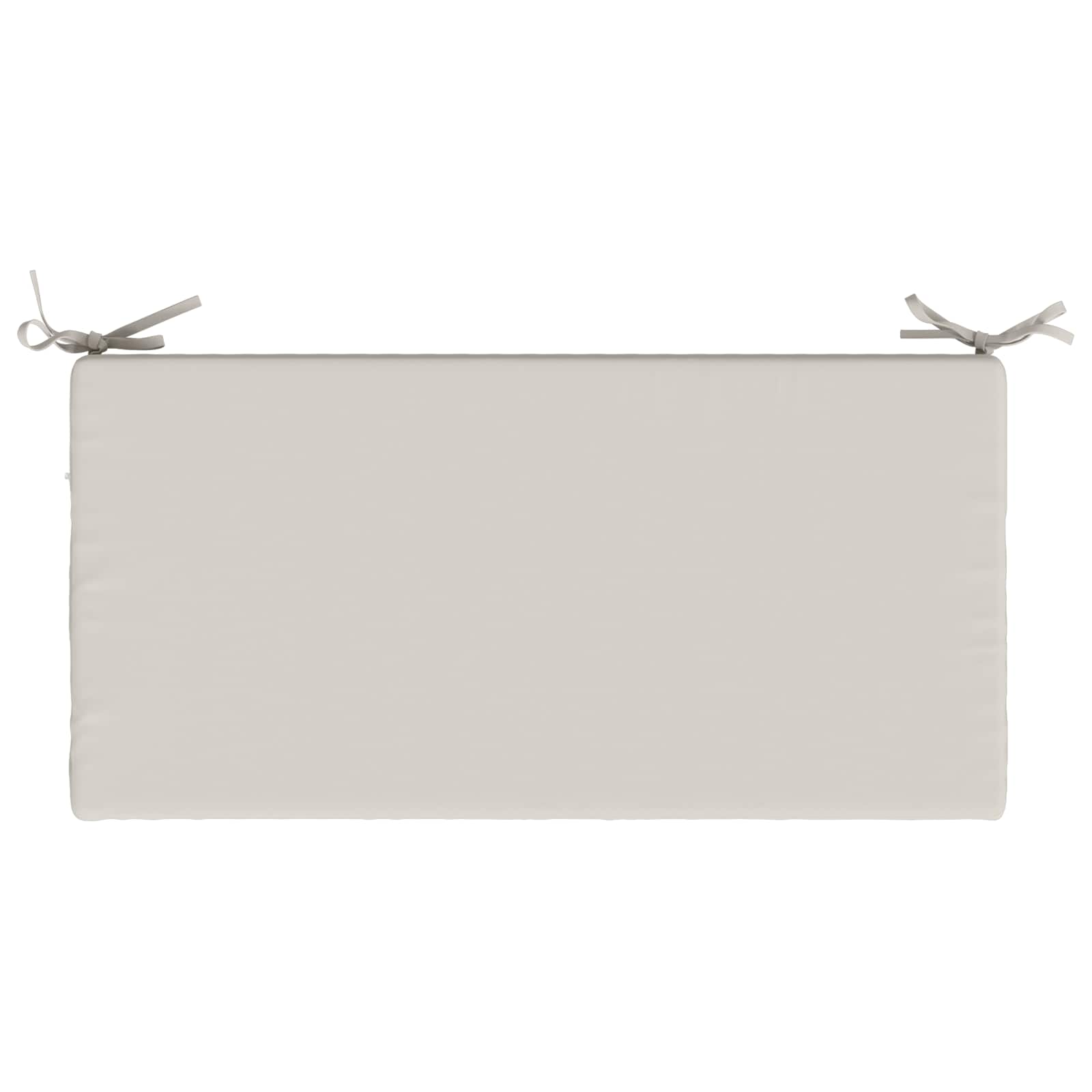 Cuscino per panchina SOEST 100% Poliestere Bianco