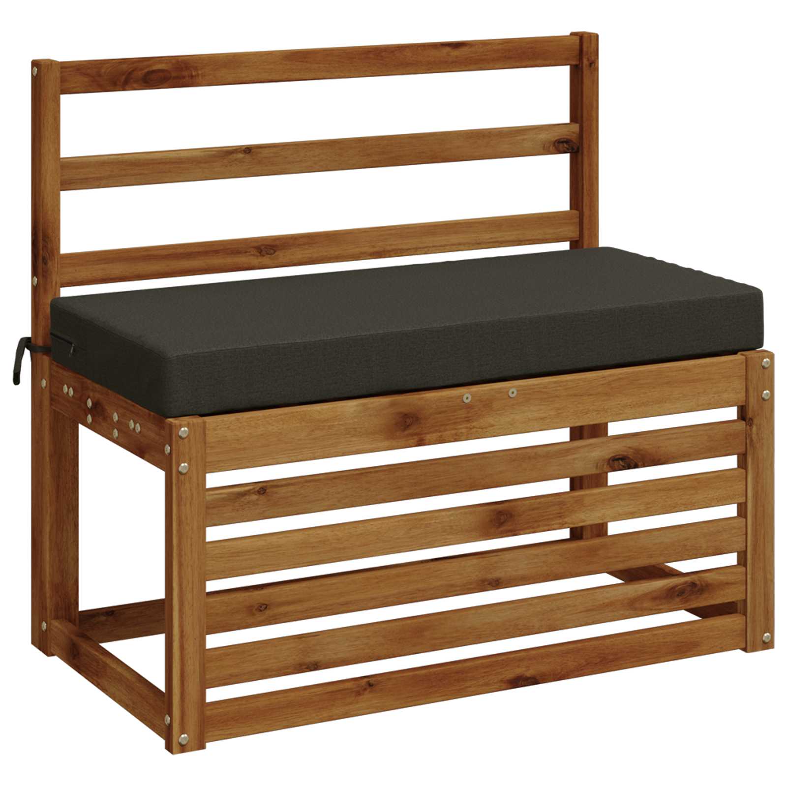Cuscino per panchina SOEST 100% Poliestere Antracite
