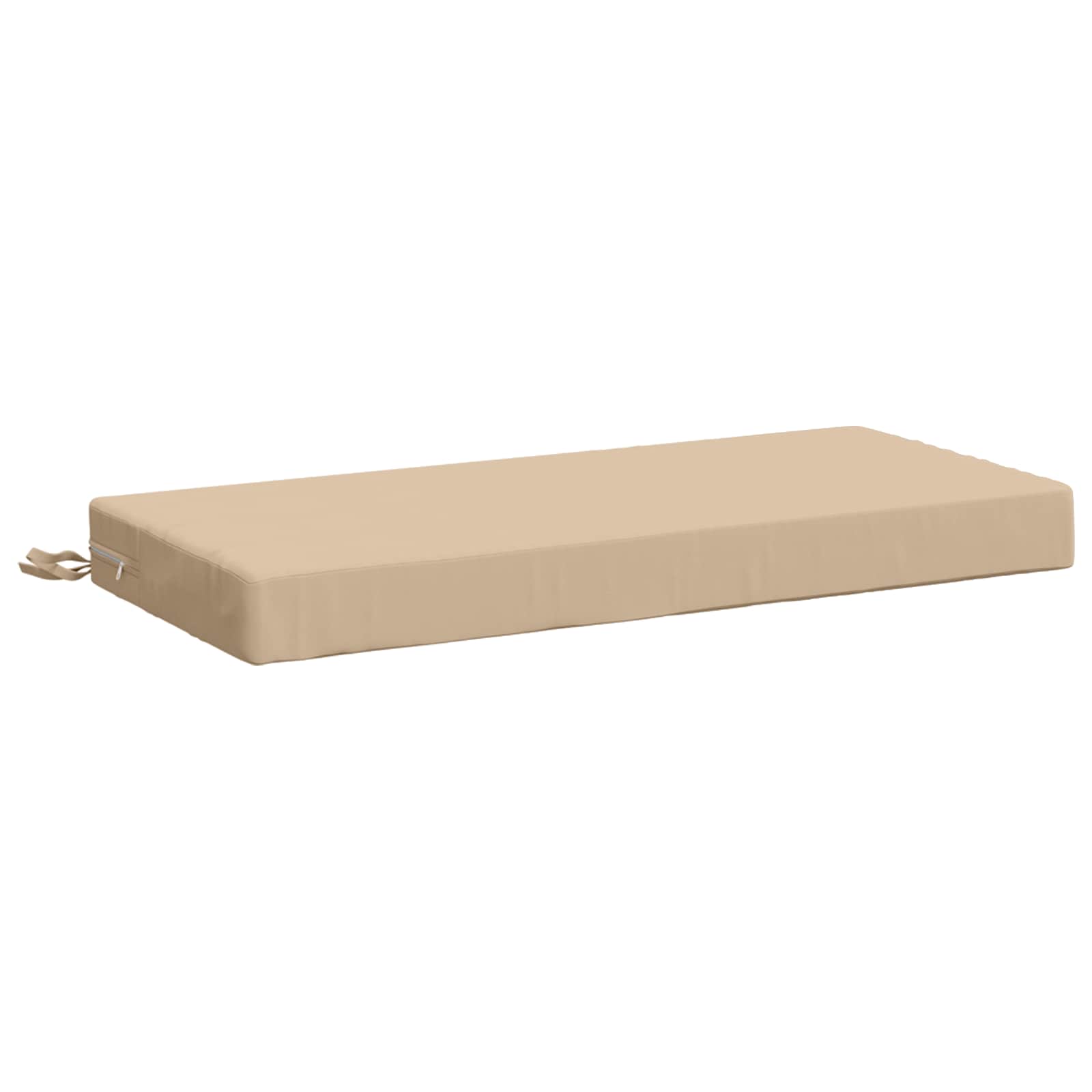 Cuscino per panchina SOEST 100% Poliestere Crema 80 x 40 x 8 cm