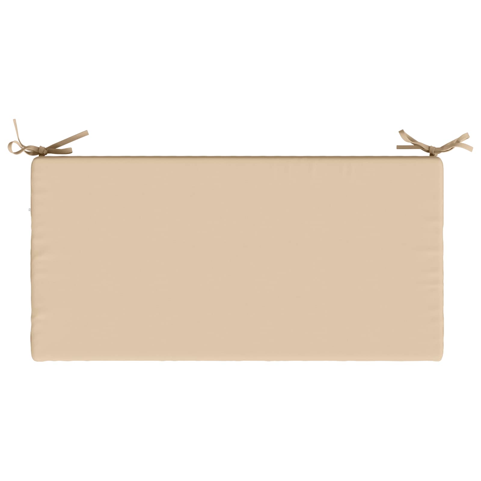 Cuscino per panchina SOEST 100% Poliestere Crema 80 x 40 x 8 cm