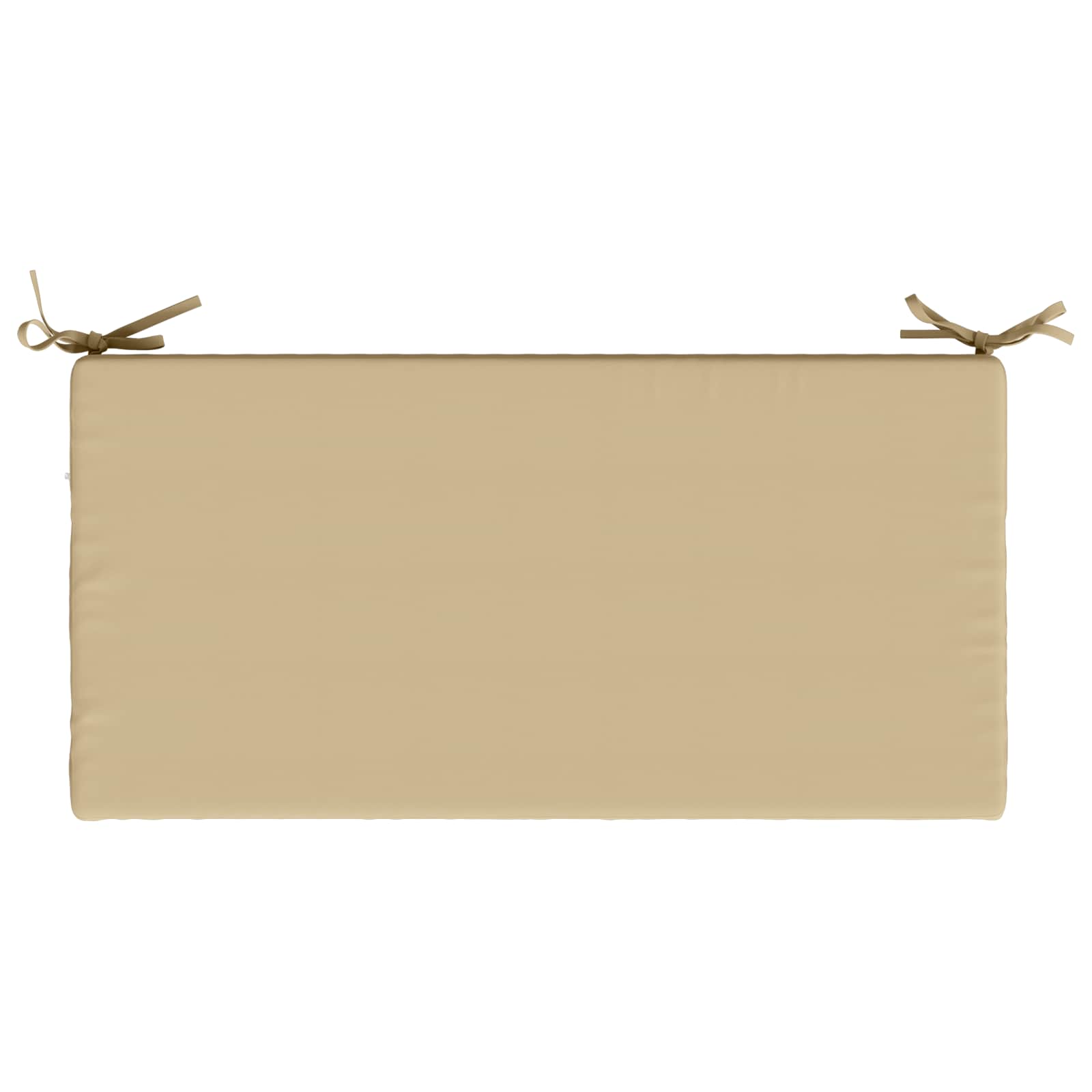Cuscino per panchina SOEST 100% Poliestere Beige 80 x 40 x 8 cm