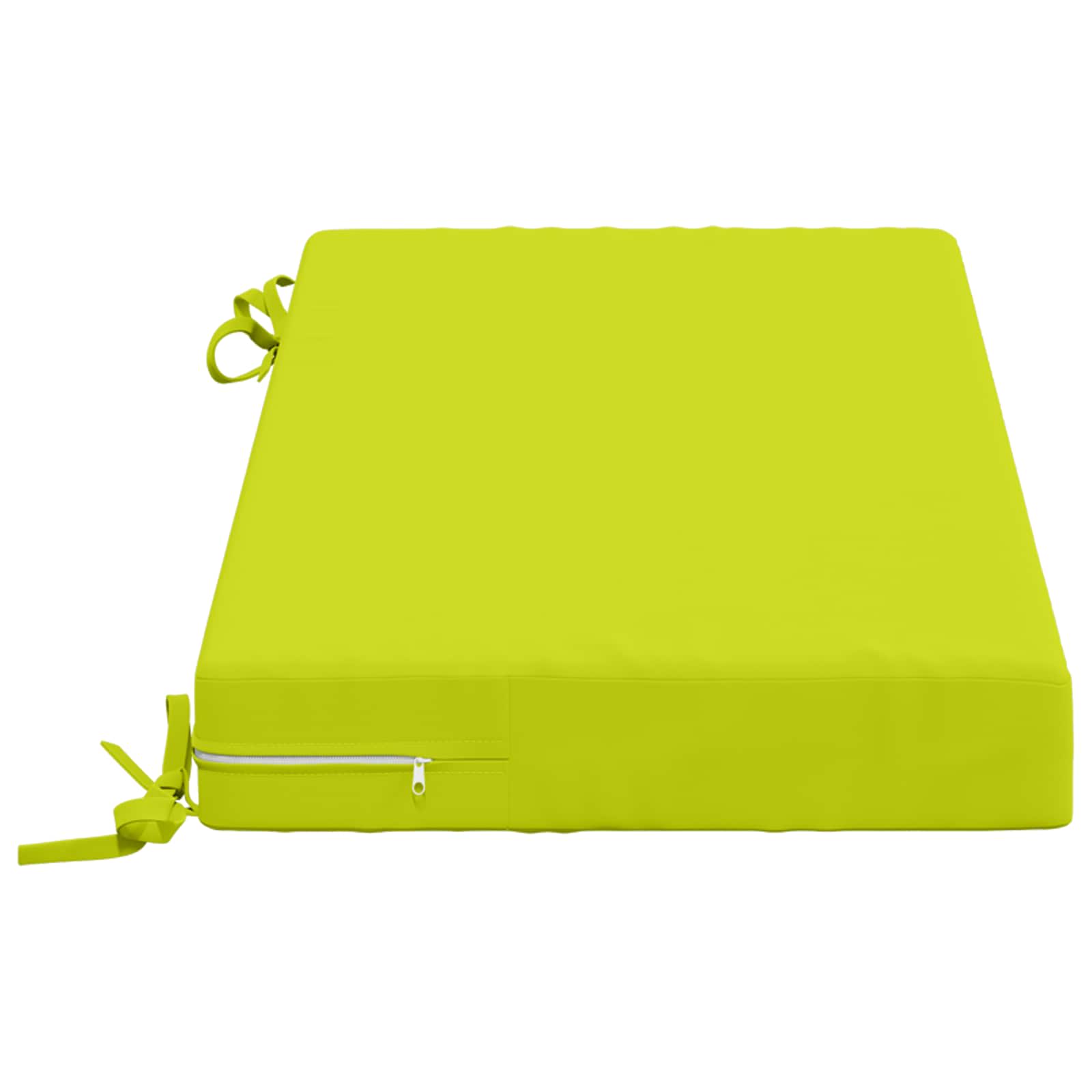 Cuscino per panchina SOEST 100% Poliestere Verde brillante.