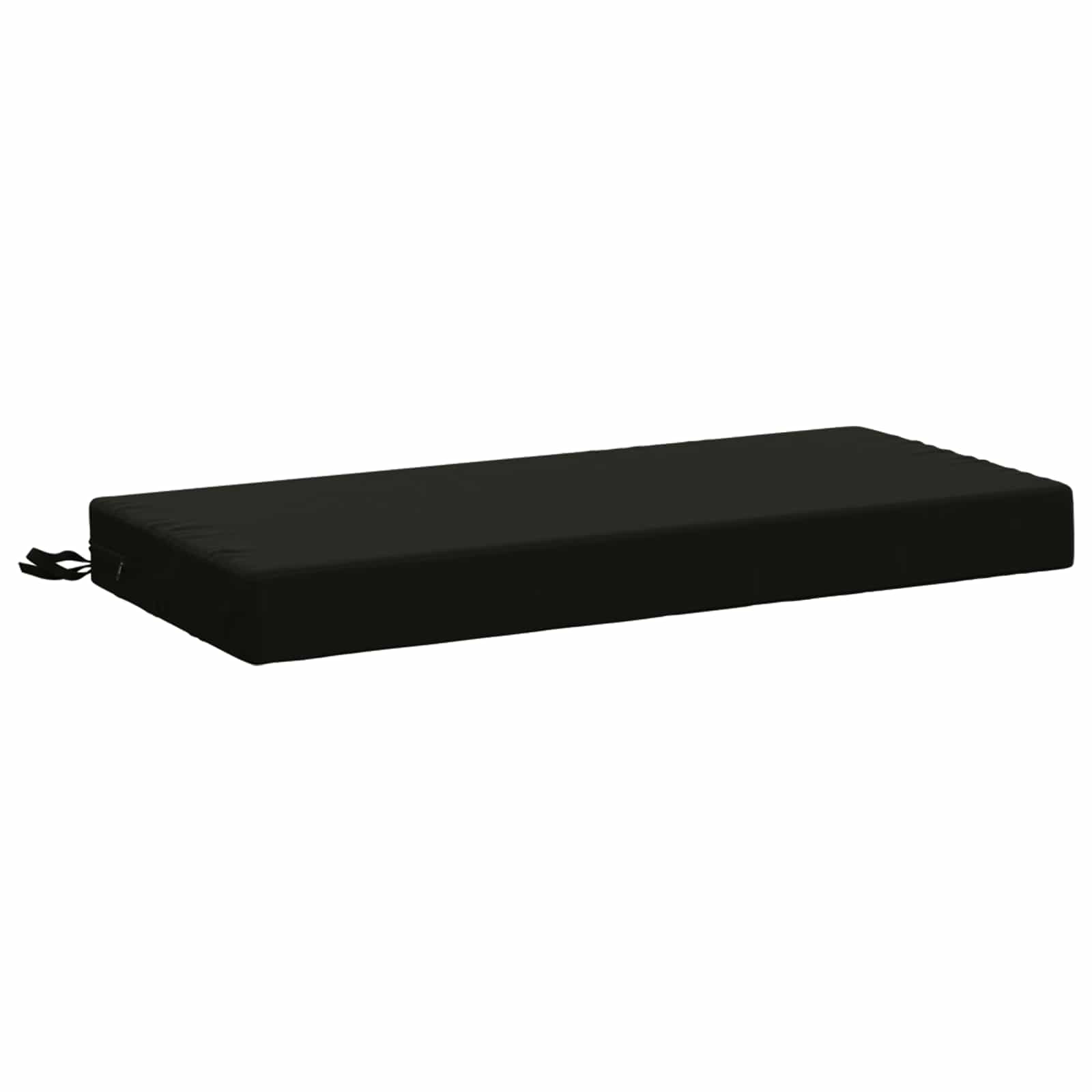 Cuscino per panchina SOEST 100% Poliestere Nero 80 x 40 x 8 cm