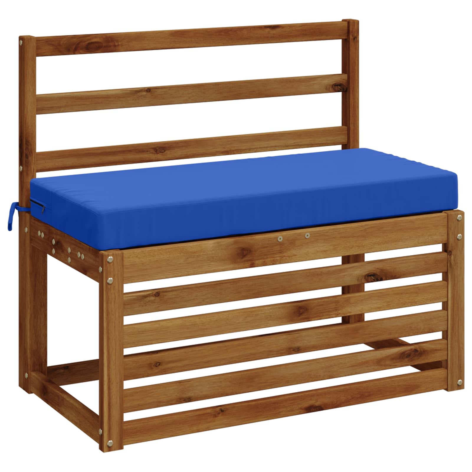 Cuscino per panchina SOEST 100% Poliestere Blu Reale