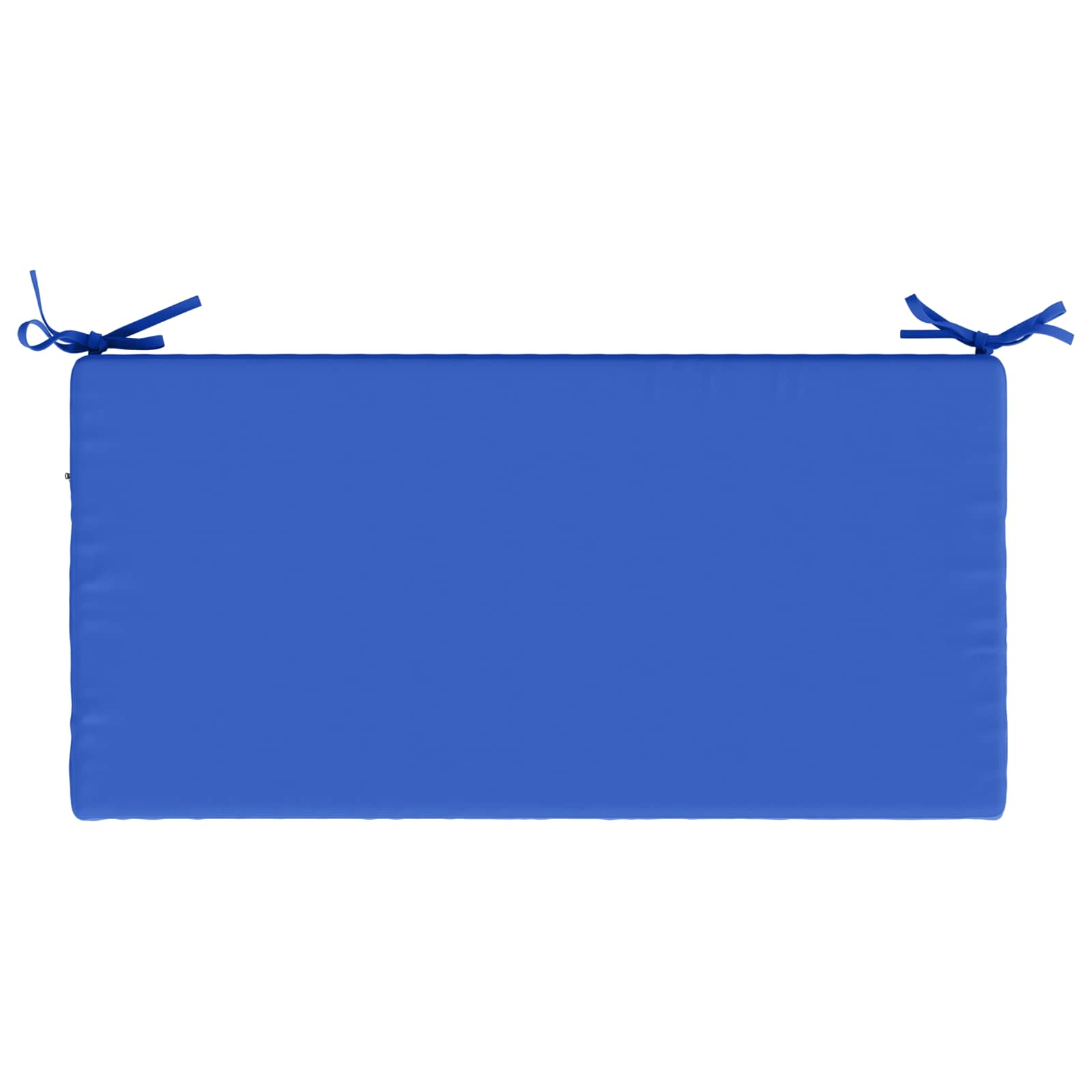 Cuscino per panchina SOEST 100% Poliestere Blu Reale
