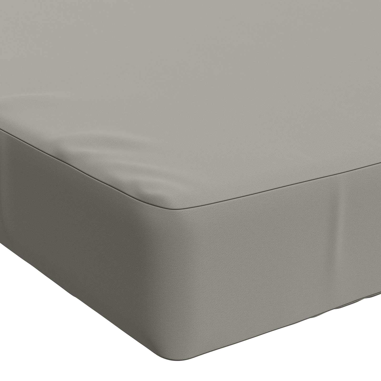 Cuscino per panchina SOEST 100% Poliestere Grigio