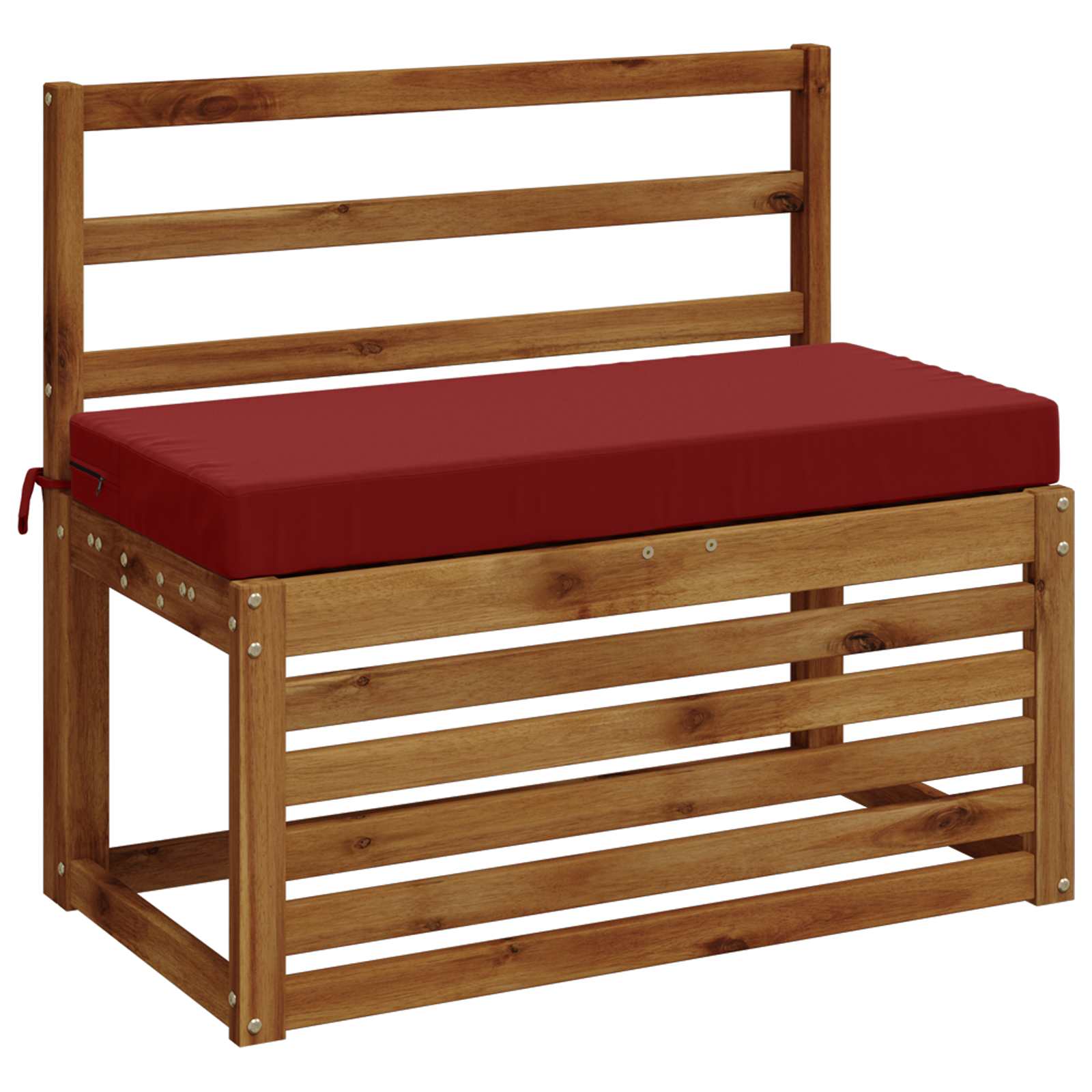 Cuscino per panchina SOEST 100% Poliestere Rosso Vino