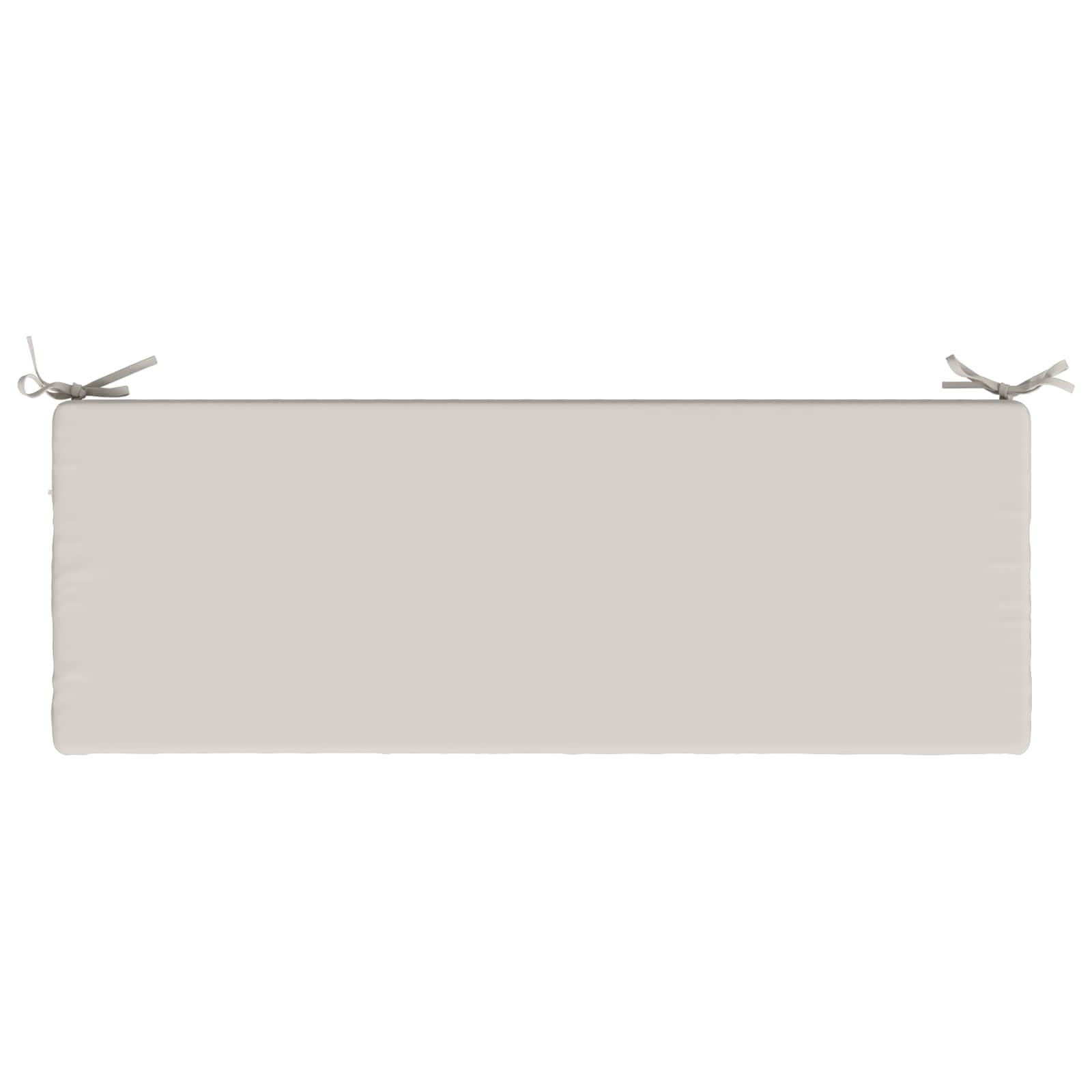Cuscino per panchina SOEST 100% Poliestere Bianco