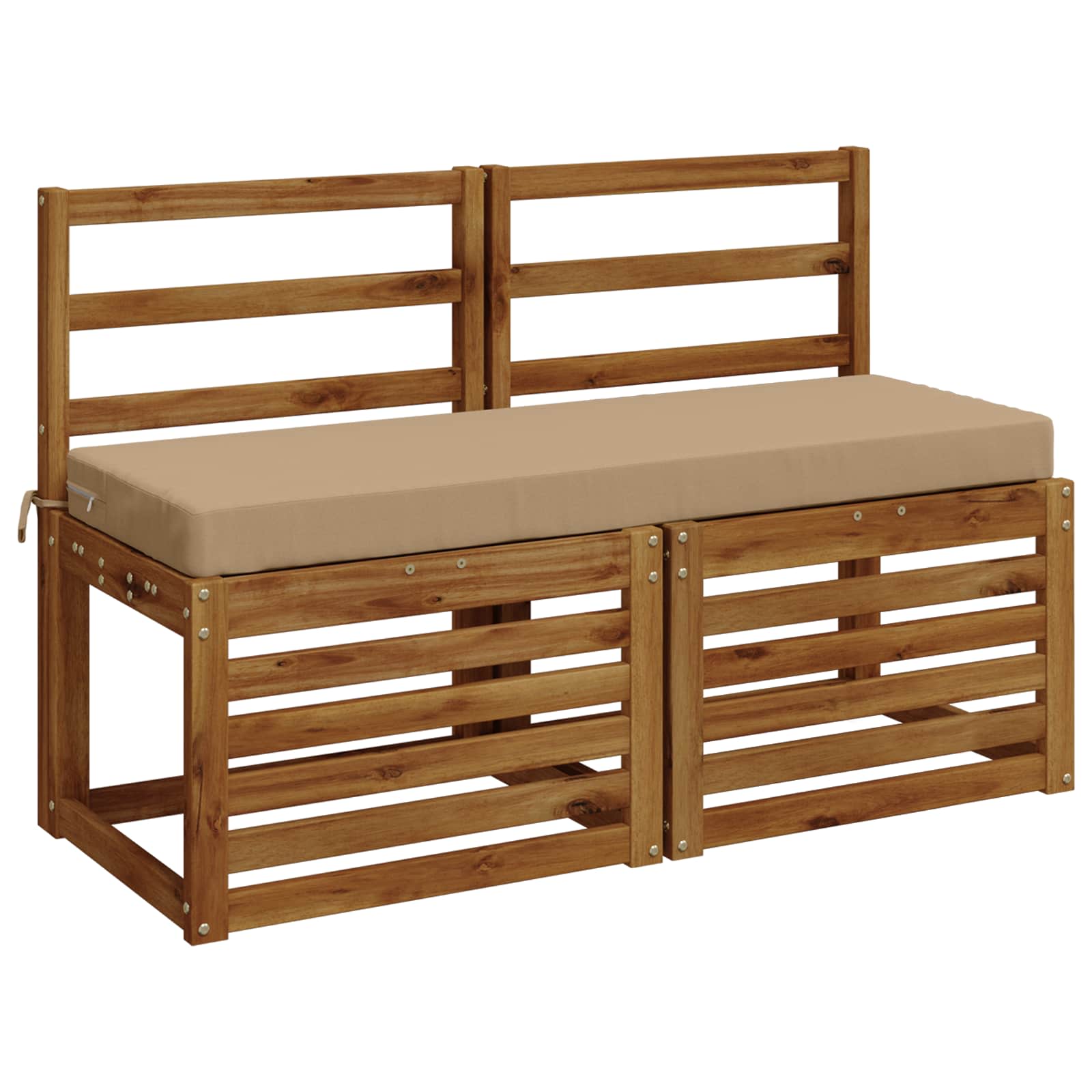 Cuscino per panchina SOEST 100% Poliestere Sabbia