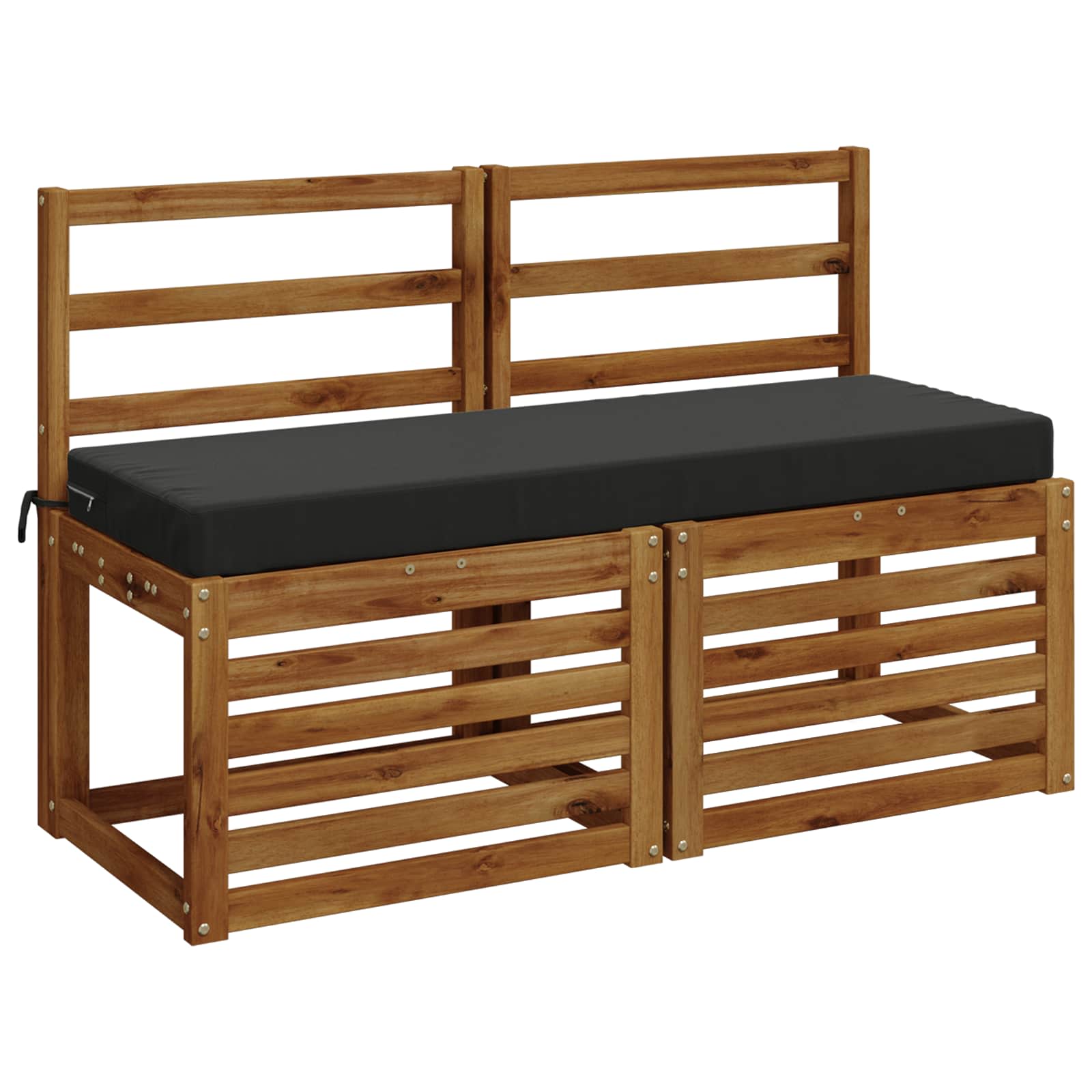 Cuscino per panchina SOEST 100% Poliestere Antracite