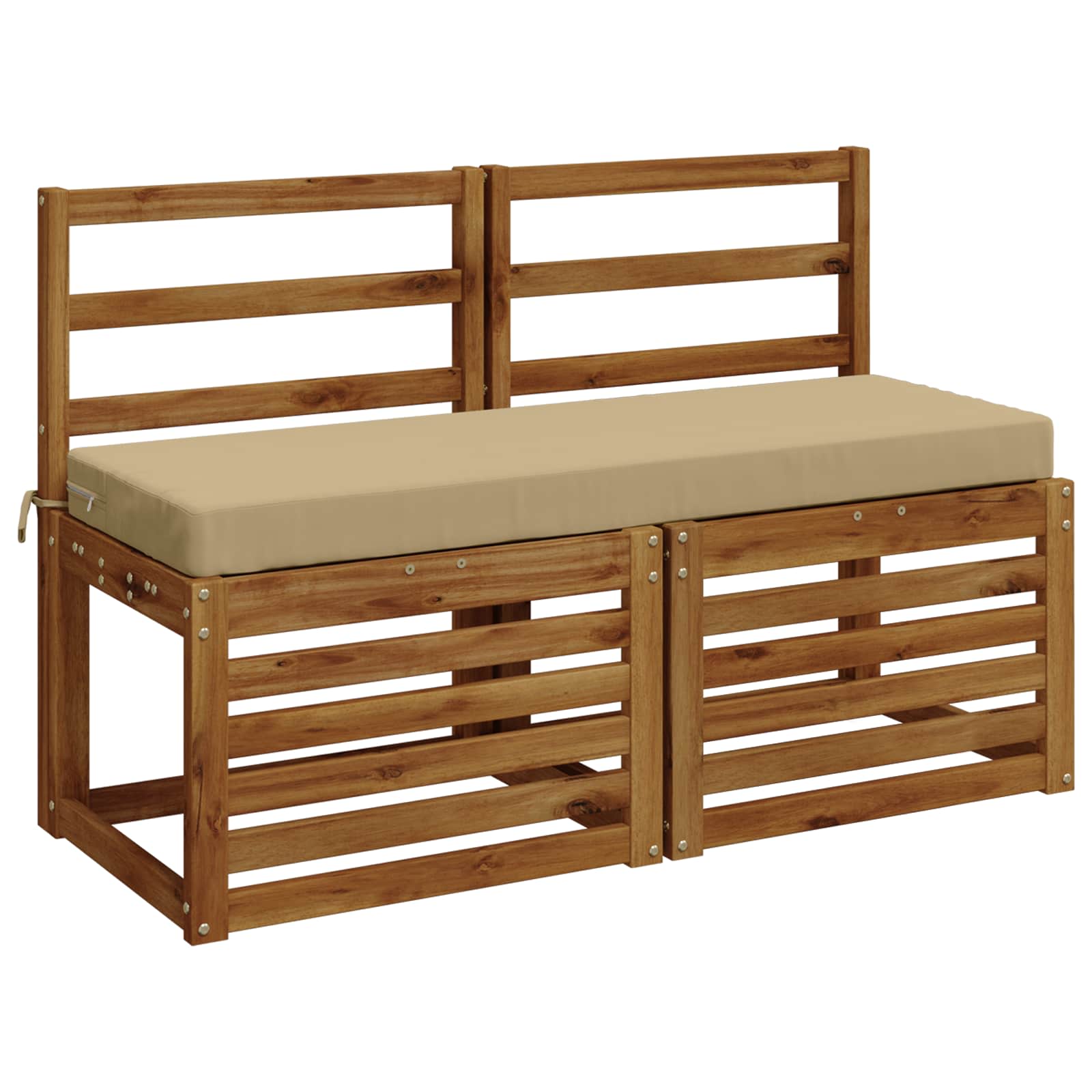 Cuscino per panchina SOEST 100% Poliestere Beige