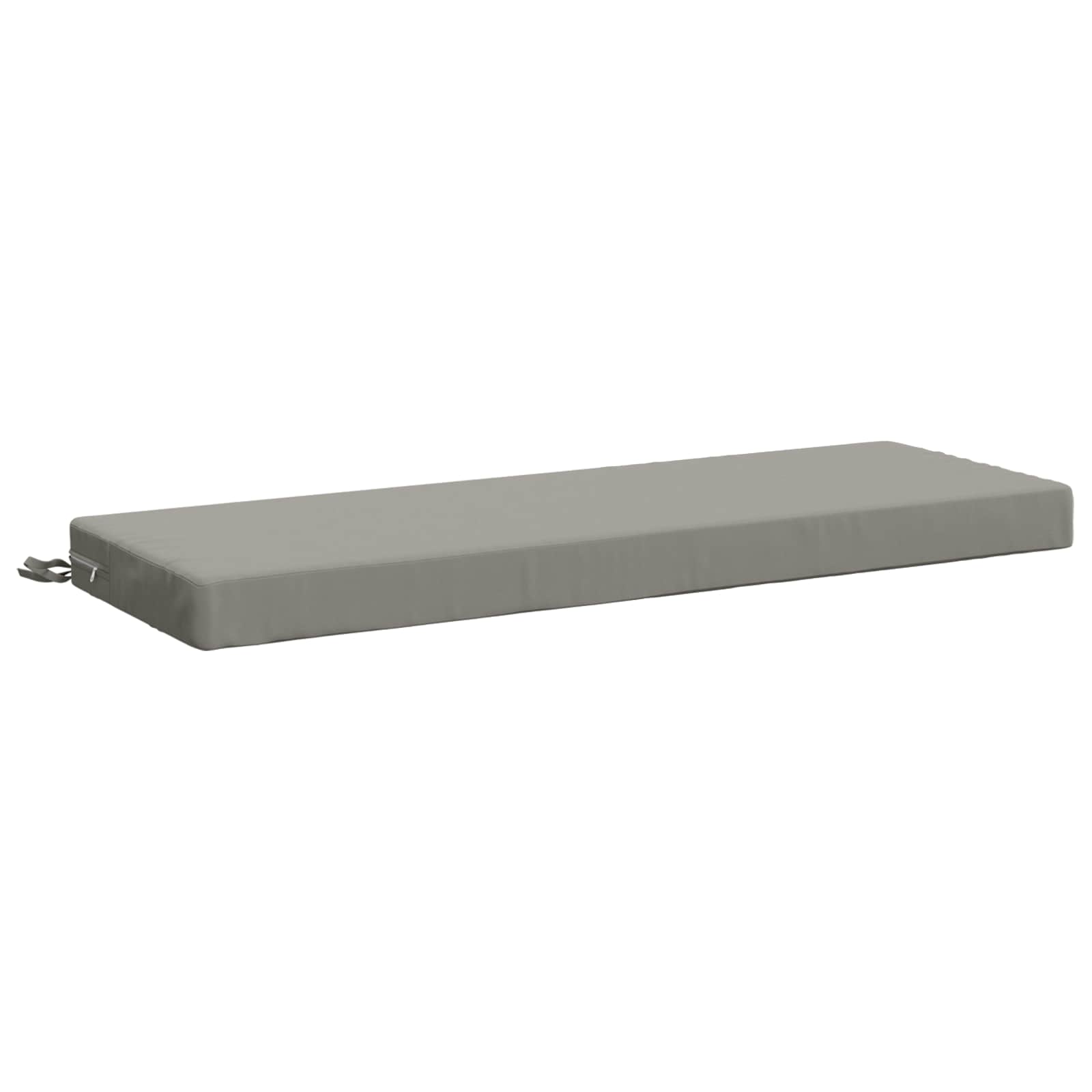 Cuscino per panchina SOEST 100% Poliestere Grigio