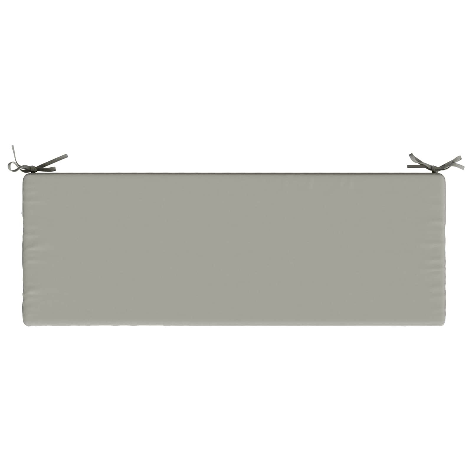 Cuscino per panchina SOEST 100% Poliestere Grigio