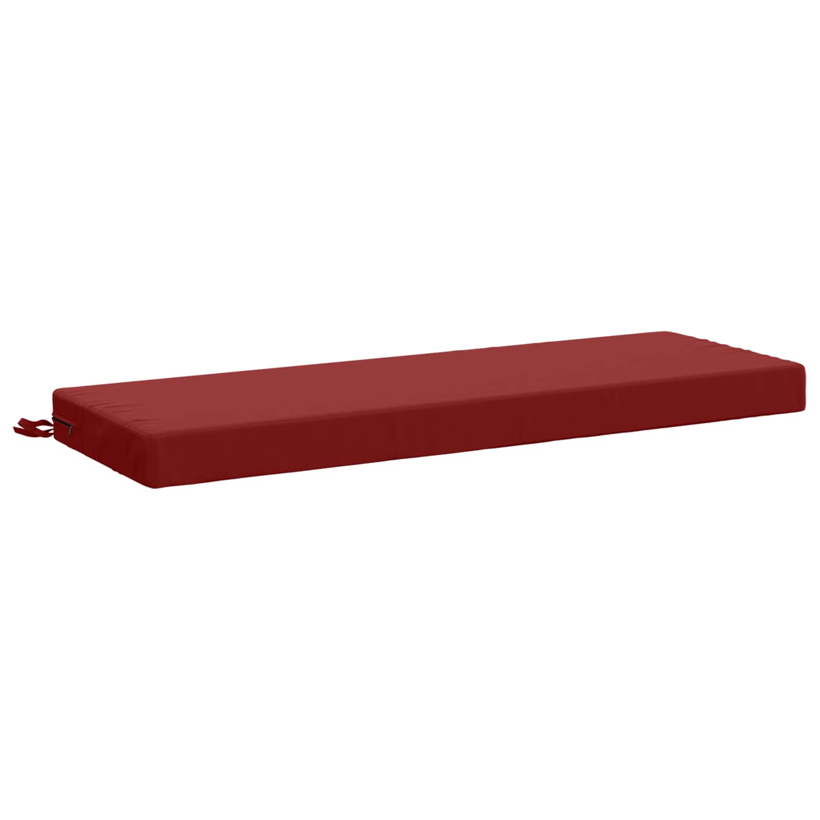 Cuscino per panchina SOEST 100% Poliestere Rosso Vino