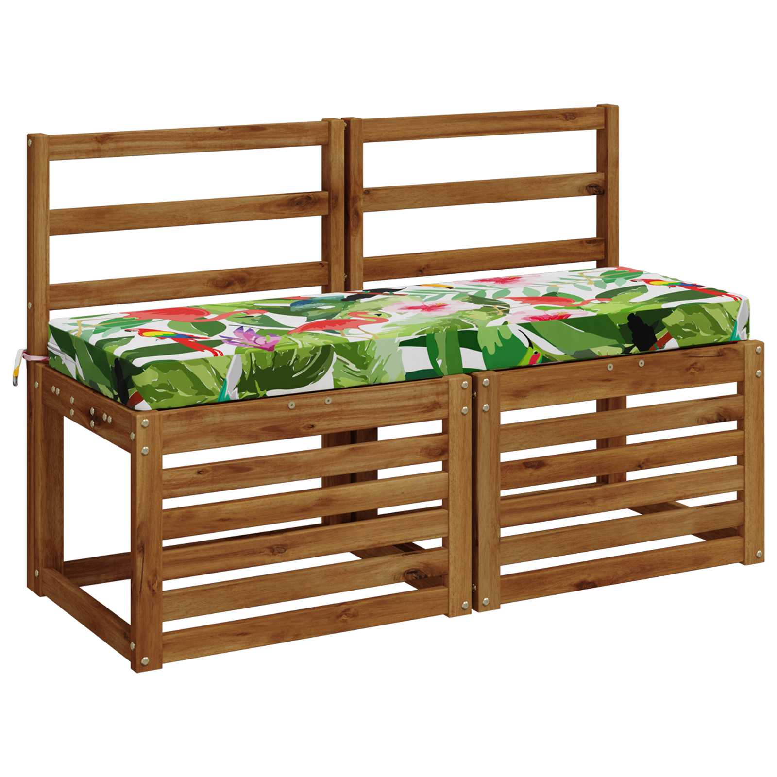 Cuscini per Panchina a 2 Pezzi SOEST 2 pz 100% Poliestere