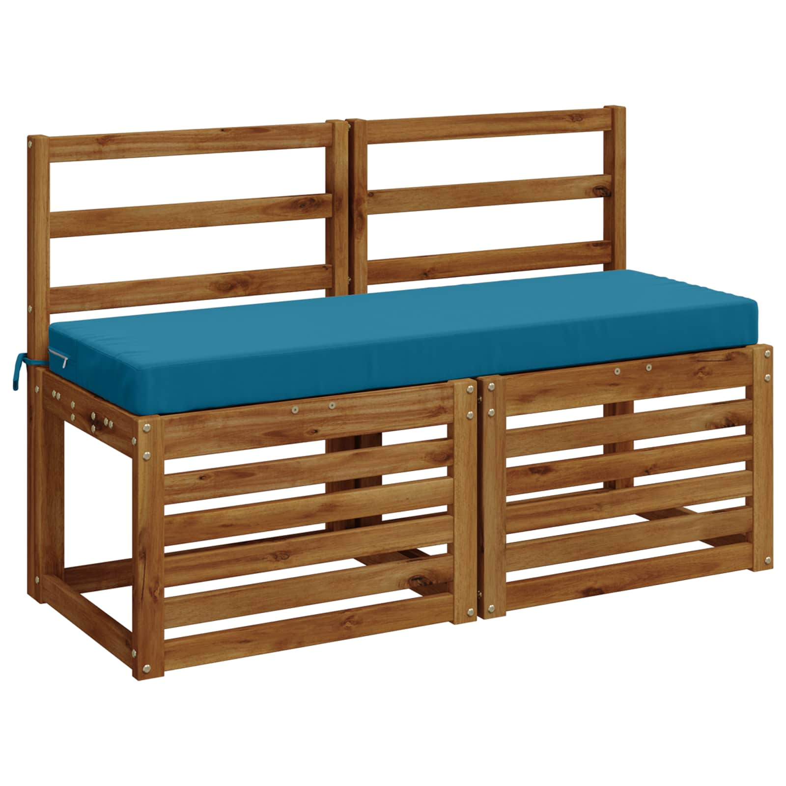 Cuscino per panchina SOEST 100% Poliestere Azzurro