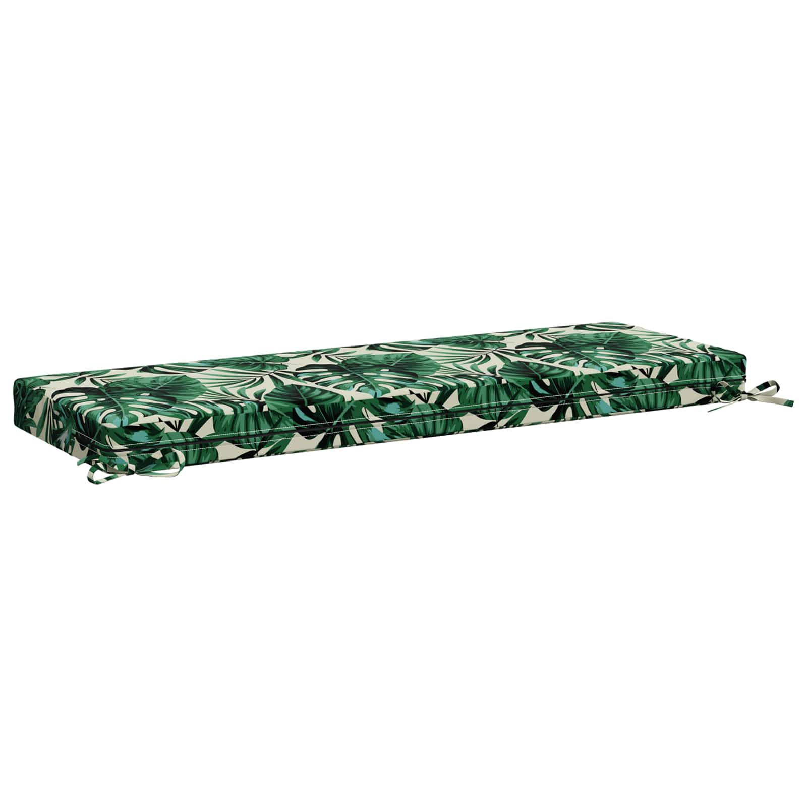 Cuscino per panchina SOEST 100% Poliestere Motivo a Foglie
