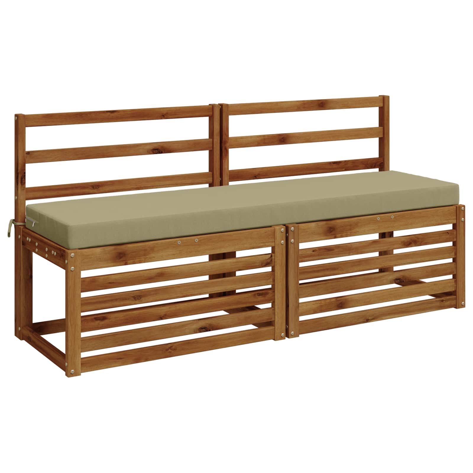 Cuscino per panchina SOEST 100% Poliestere Verde chiaro