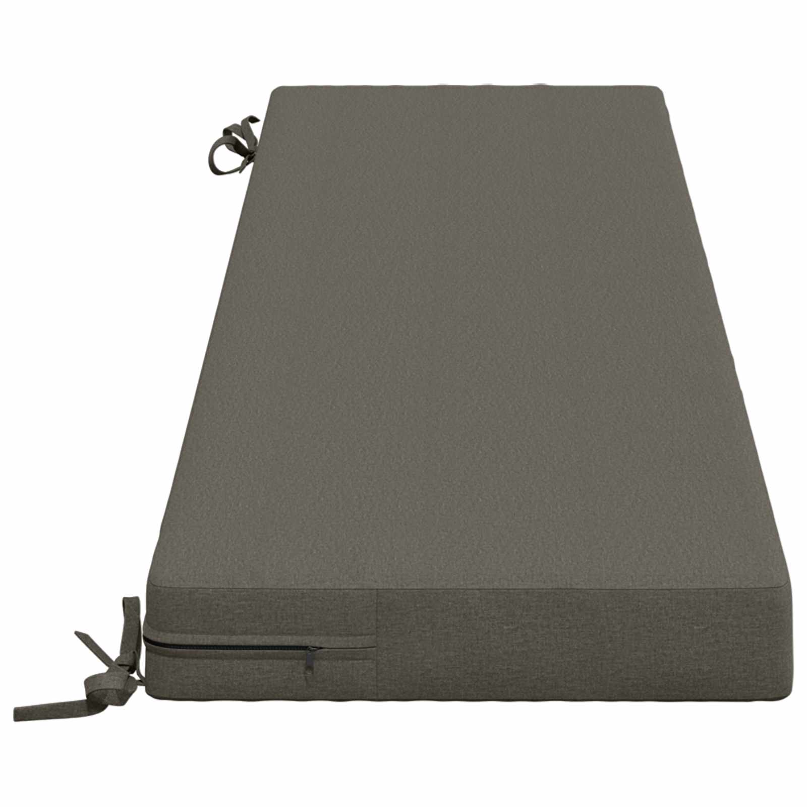 Cuscino per panchina SOEST 100% Poliestere Grigio