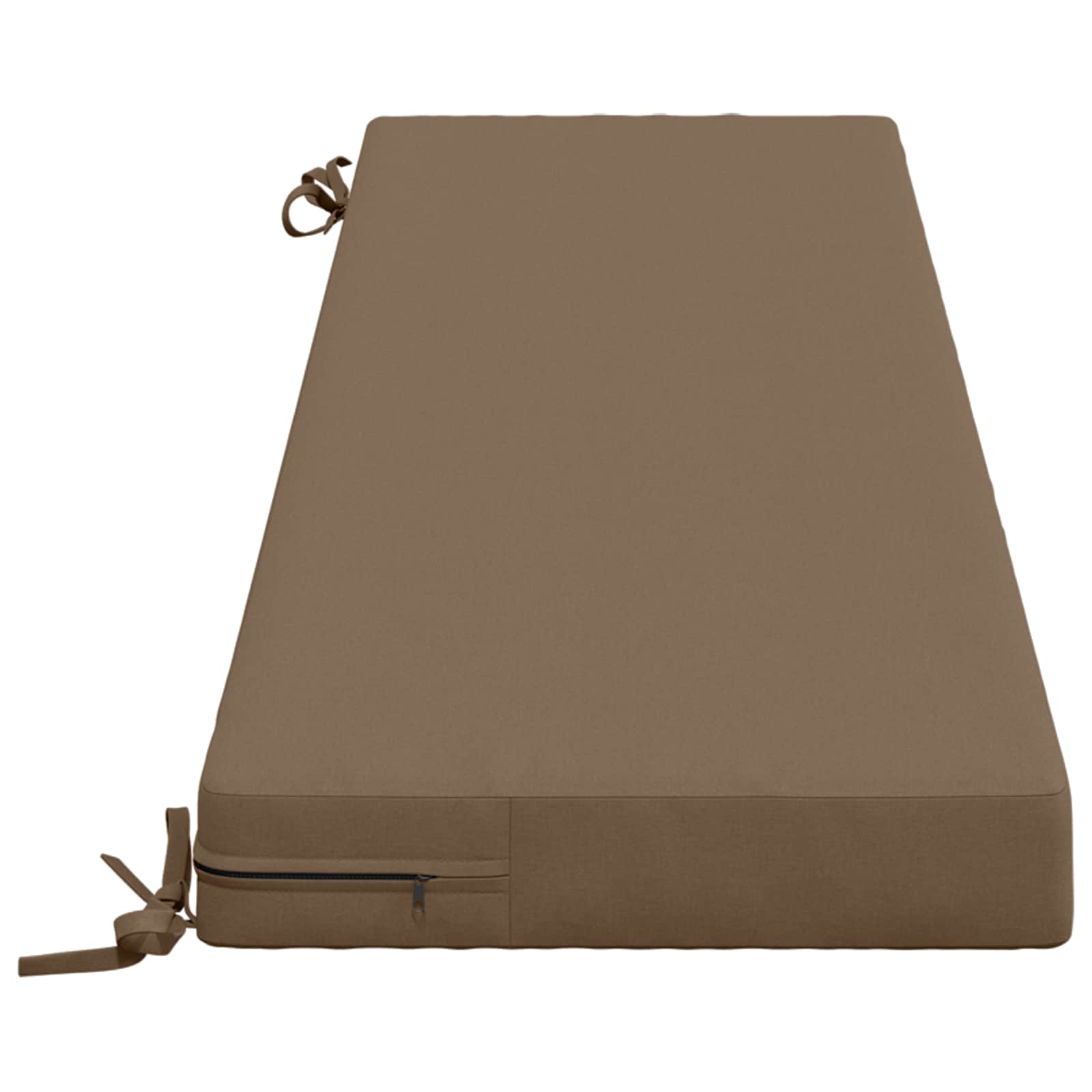 Cuscino per panchina SOEST 100% Poliestere Tortora