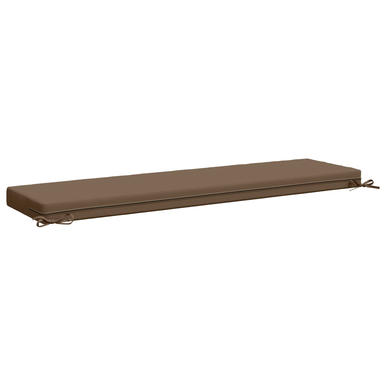 Cuscino per panchina SOEST 100% Poliestere Tortora