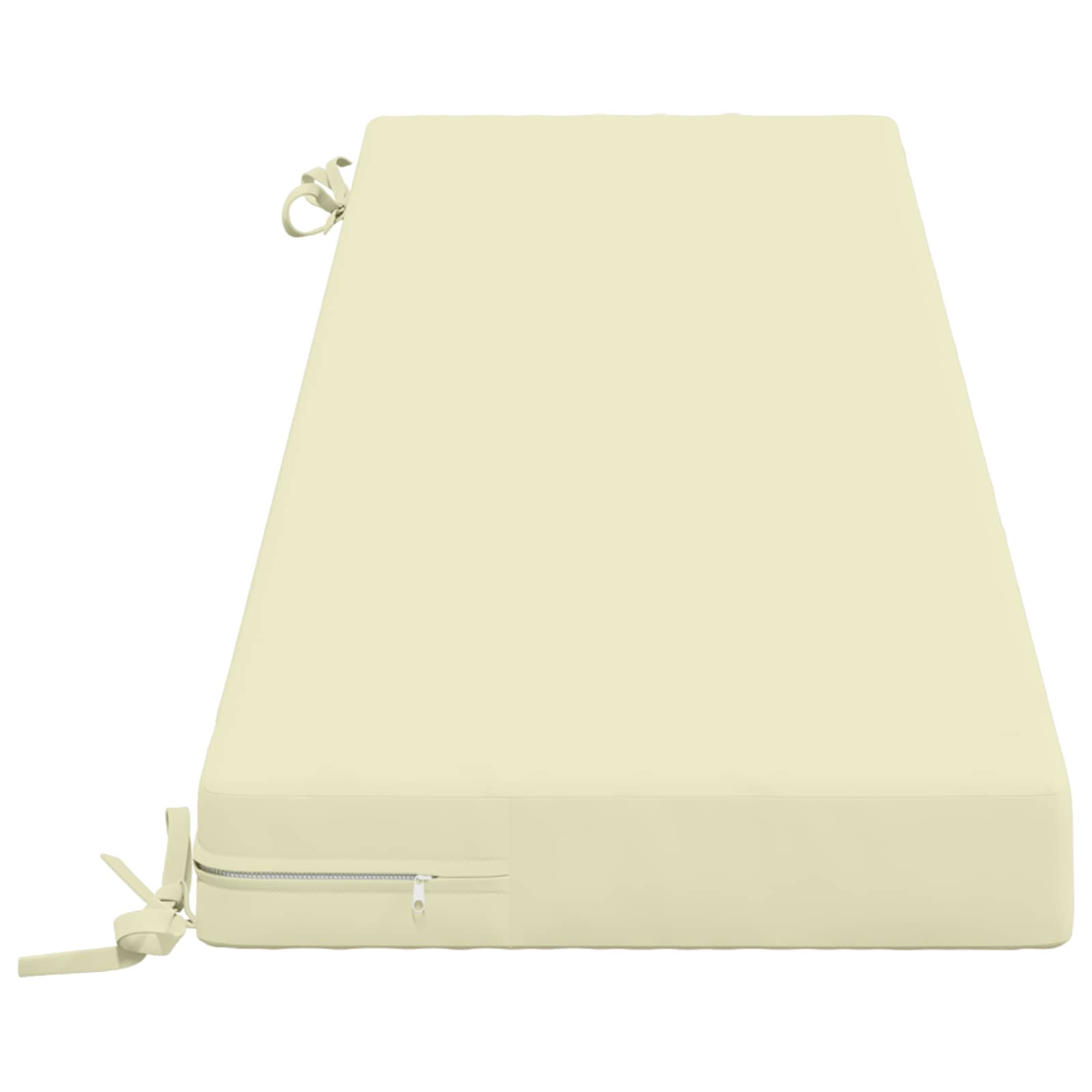 Cuscino per panchina SOEST 100% Poliestere Crema