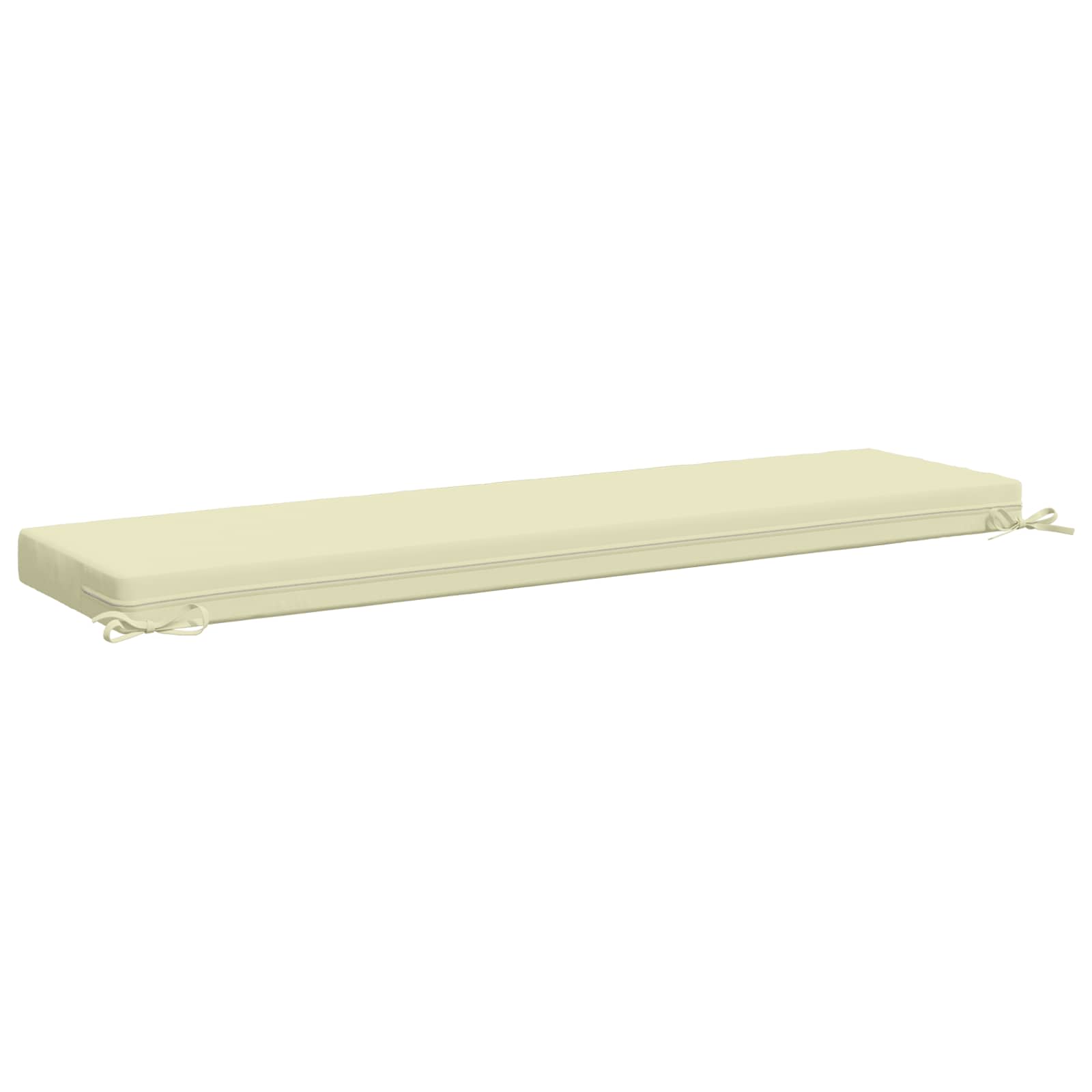 Cuscino per panchina SOEST 100% Poliestere Crema