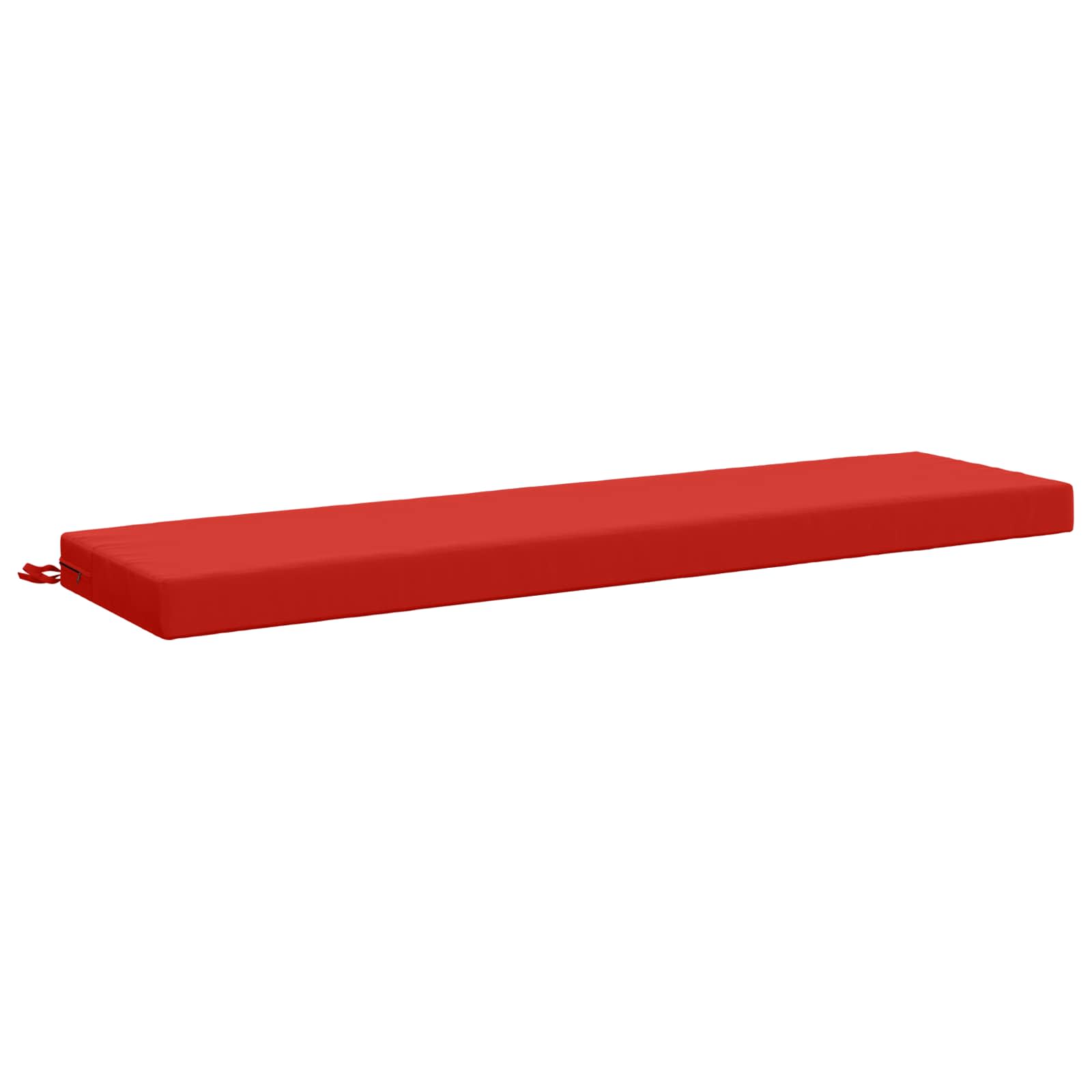 Cuscino per panchina SOEST 100% Poliestere Rosso