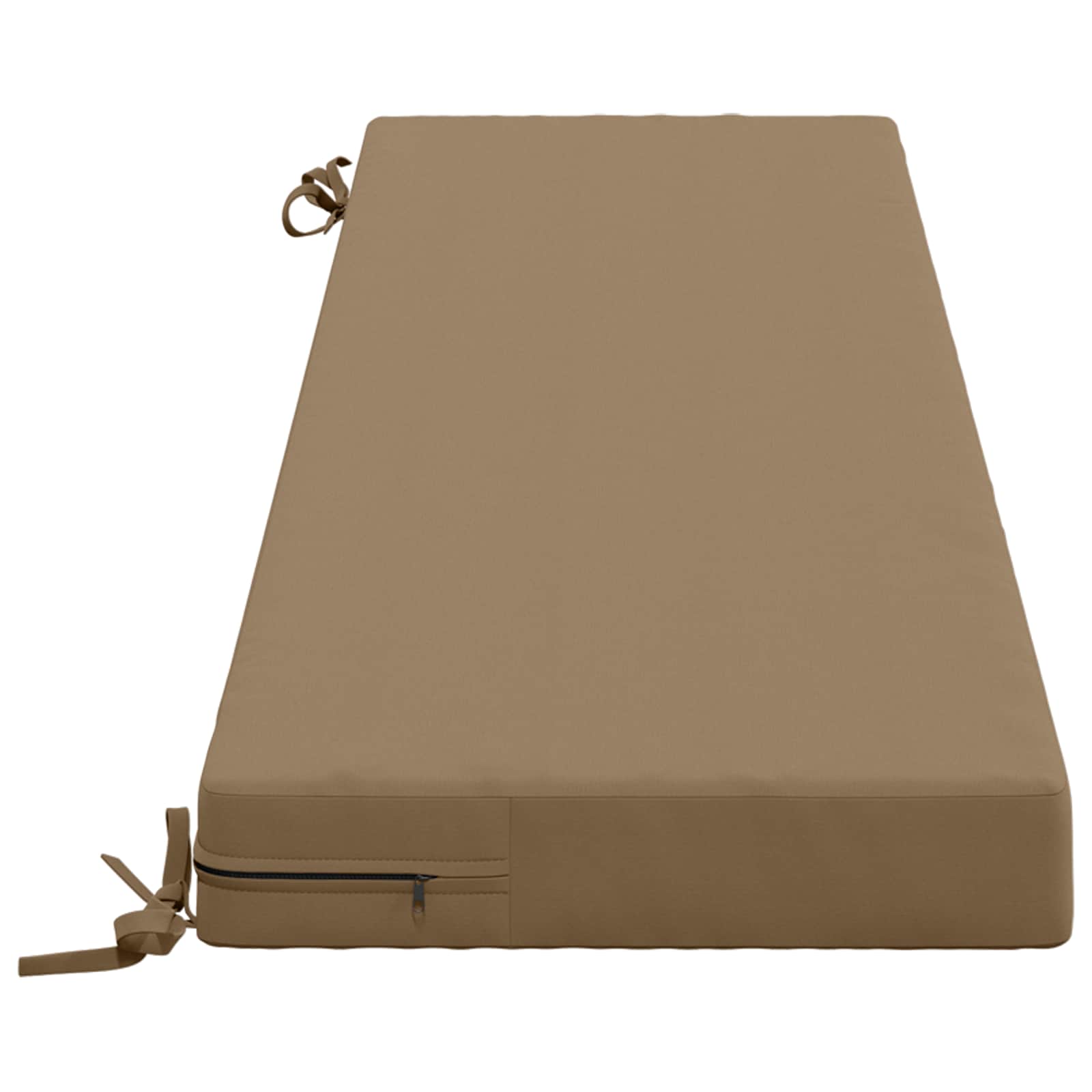 Cuscino per panchina SOEST 100% Poliestere Tortora