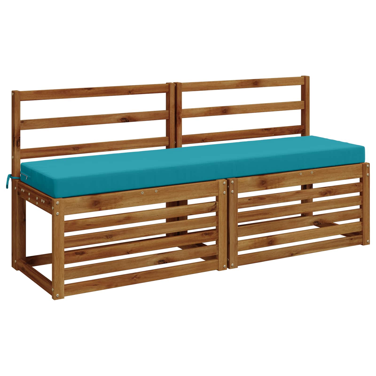 Cuscino per panchina SOEST 100% Poliestere Turchese