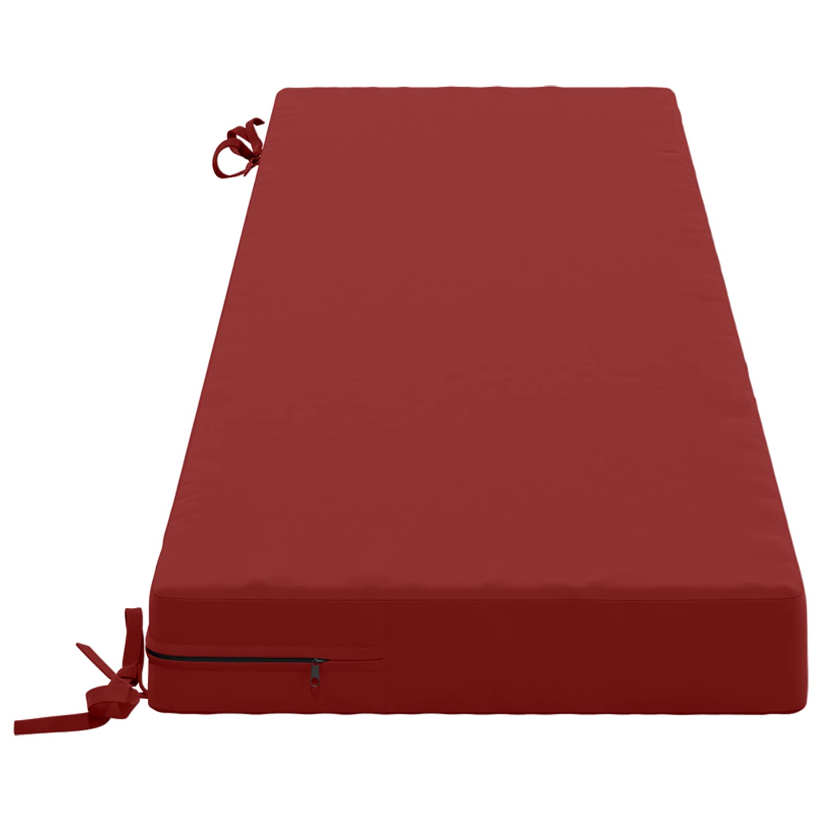 Cuscino per panchina SOEST 100% Poliestere Rosso Vino