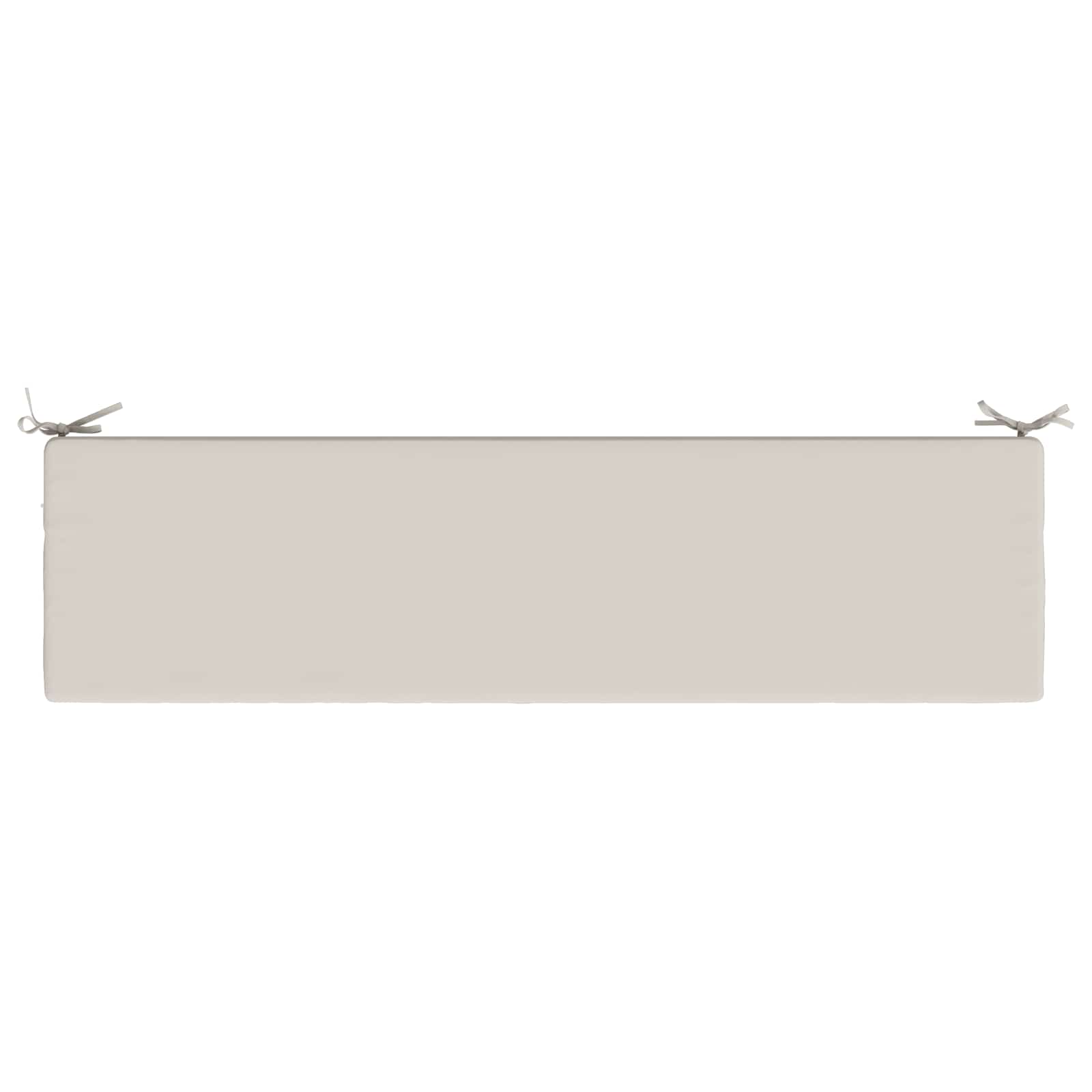 Cuscino per panchina SOEST 100% Poliestere Bianco