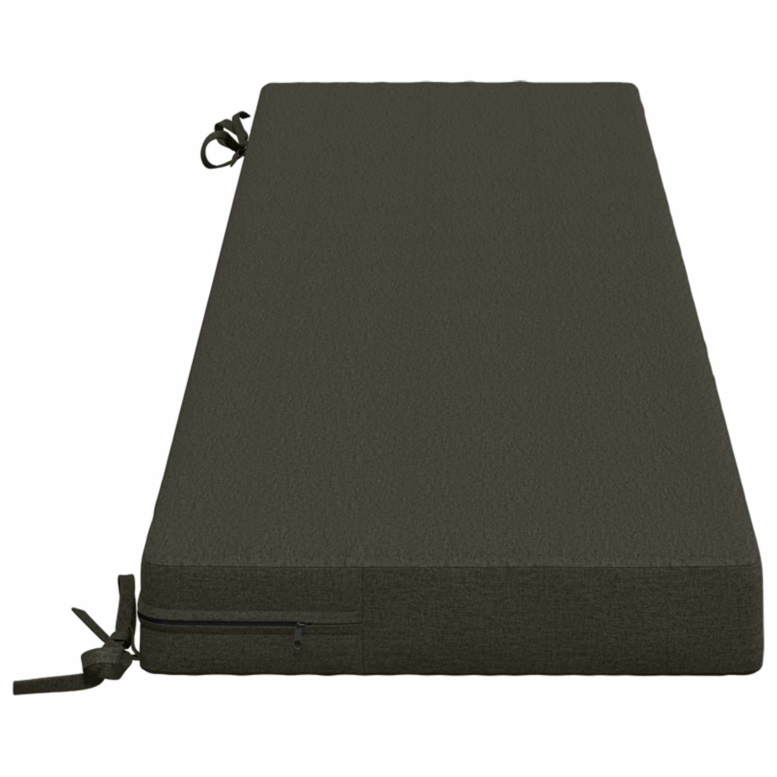 Cuscino per panchina SOEST 100% Poliestere Antracite