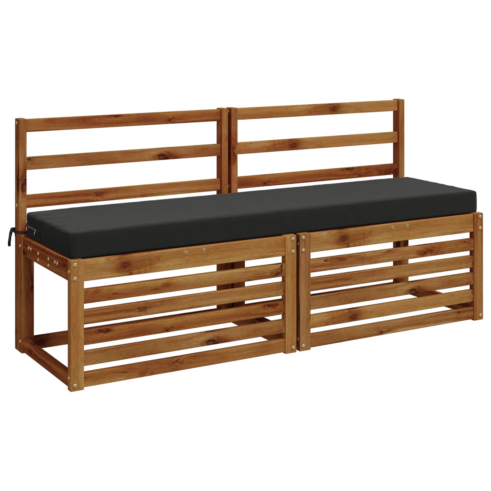 Cuscino per panchina SOEST 100% Poliestere Antracite