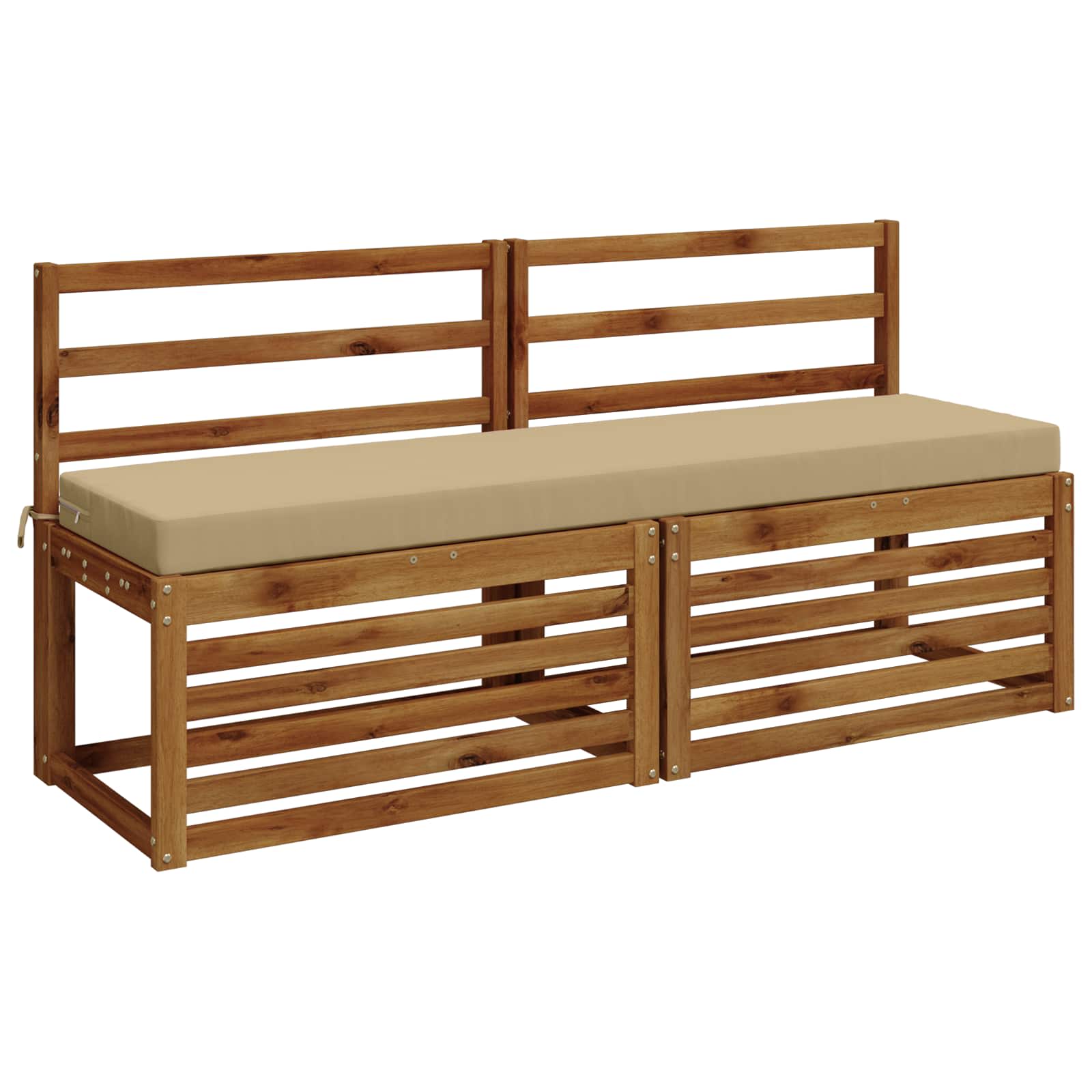 Cuscino per panchina SOEST 100% Poliestere Beige
