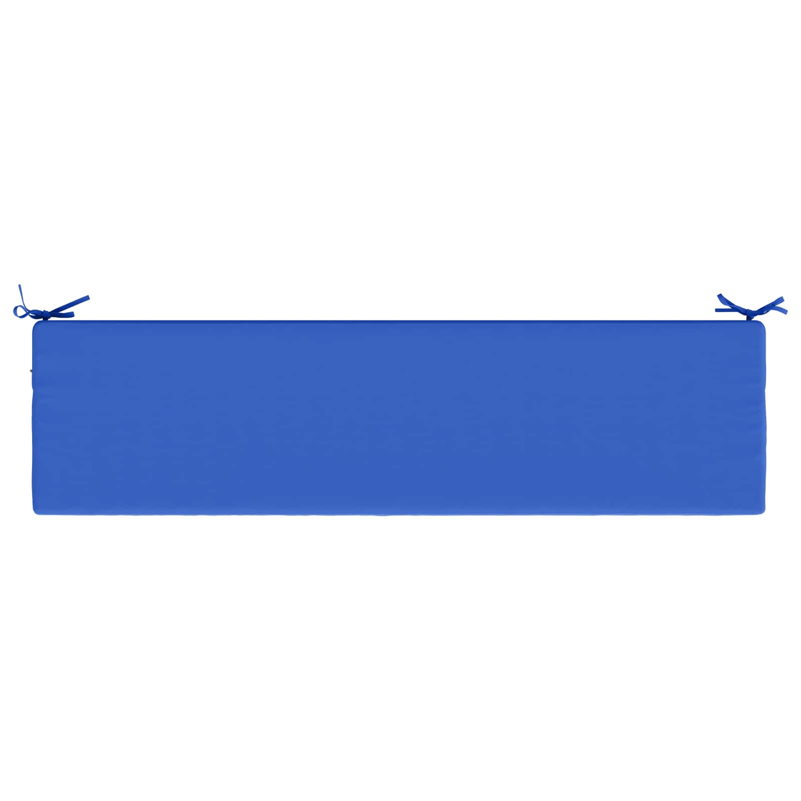 Cuscino per panchina SOEST 100% Poliestere Blu Reale