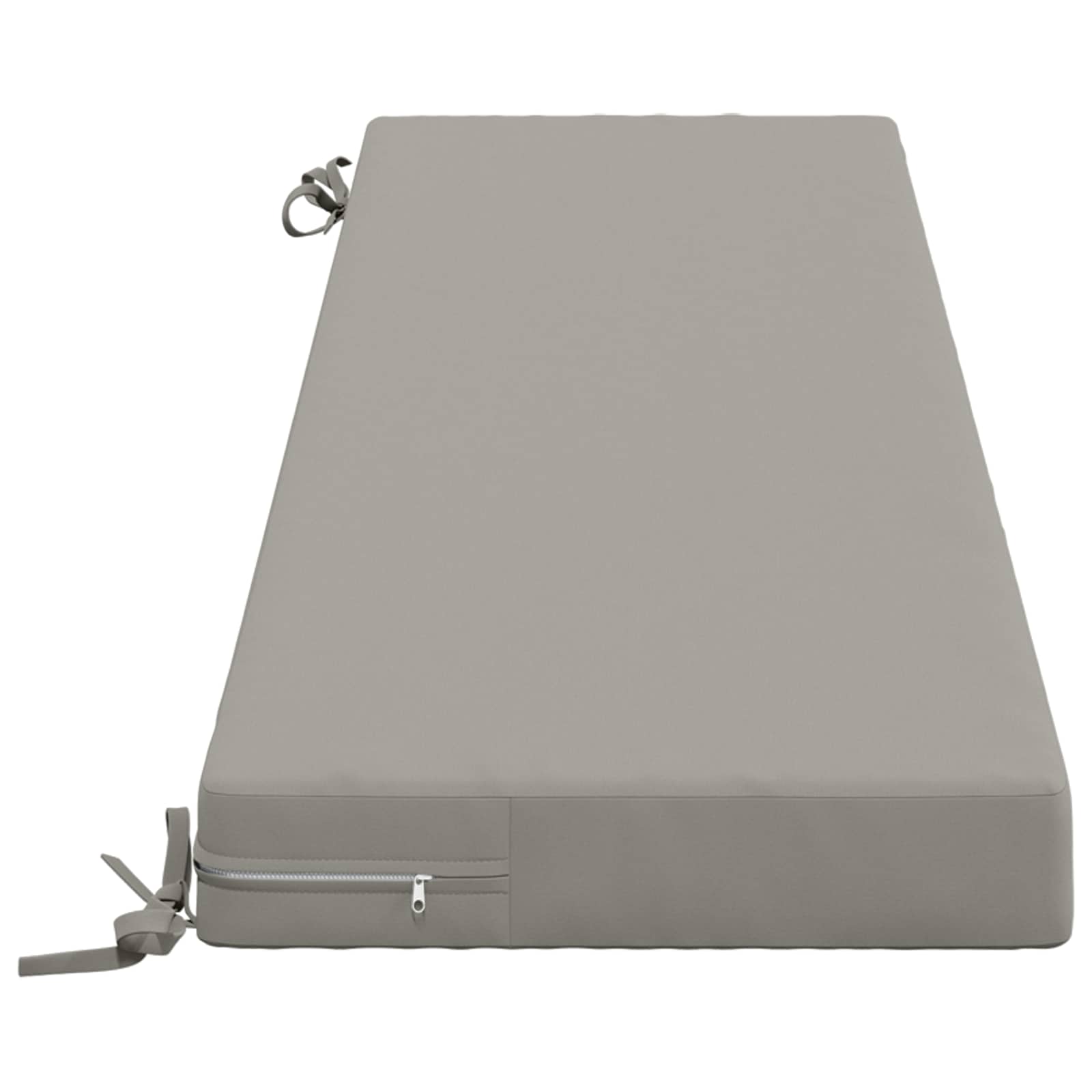 Cuscino per panchina SOEST 100% Poliestere Grigio