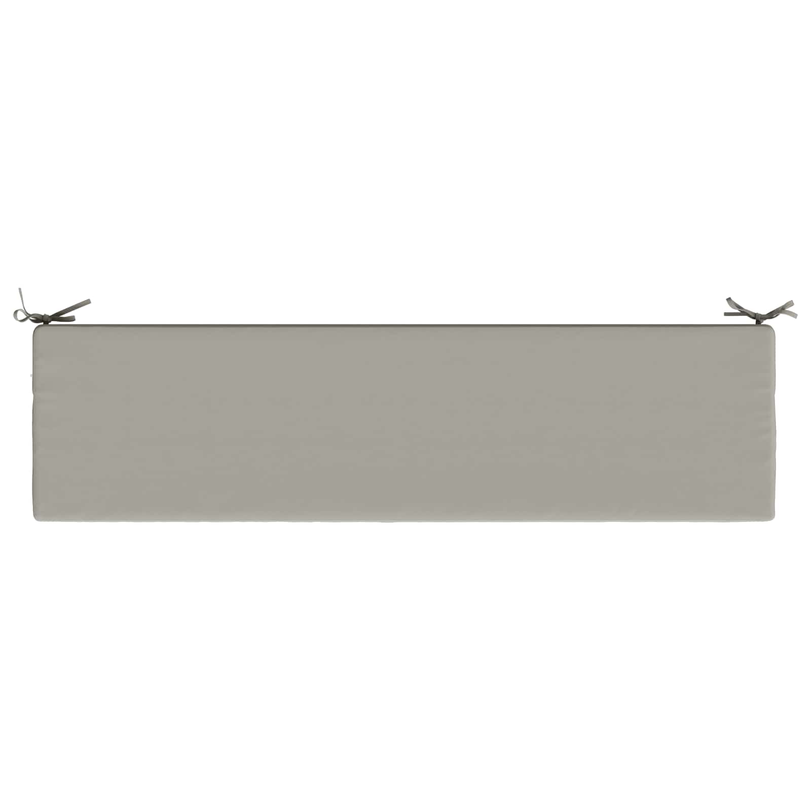 Cuscino per panchina SOEST 100% Poliestere Grigio