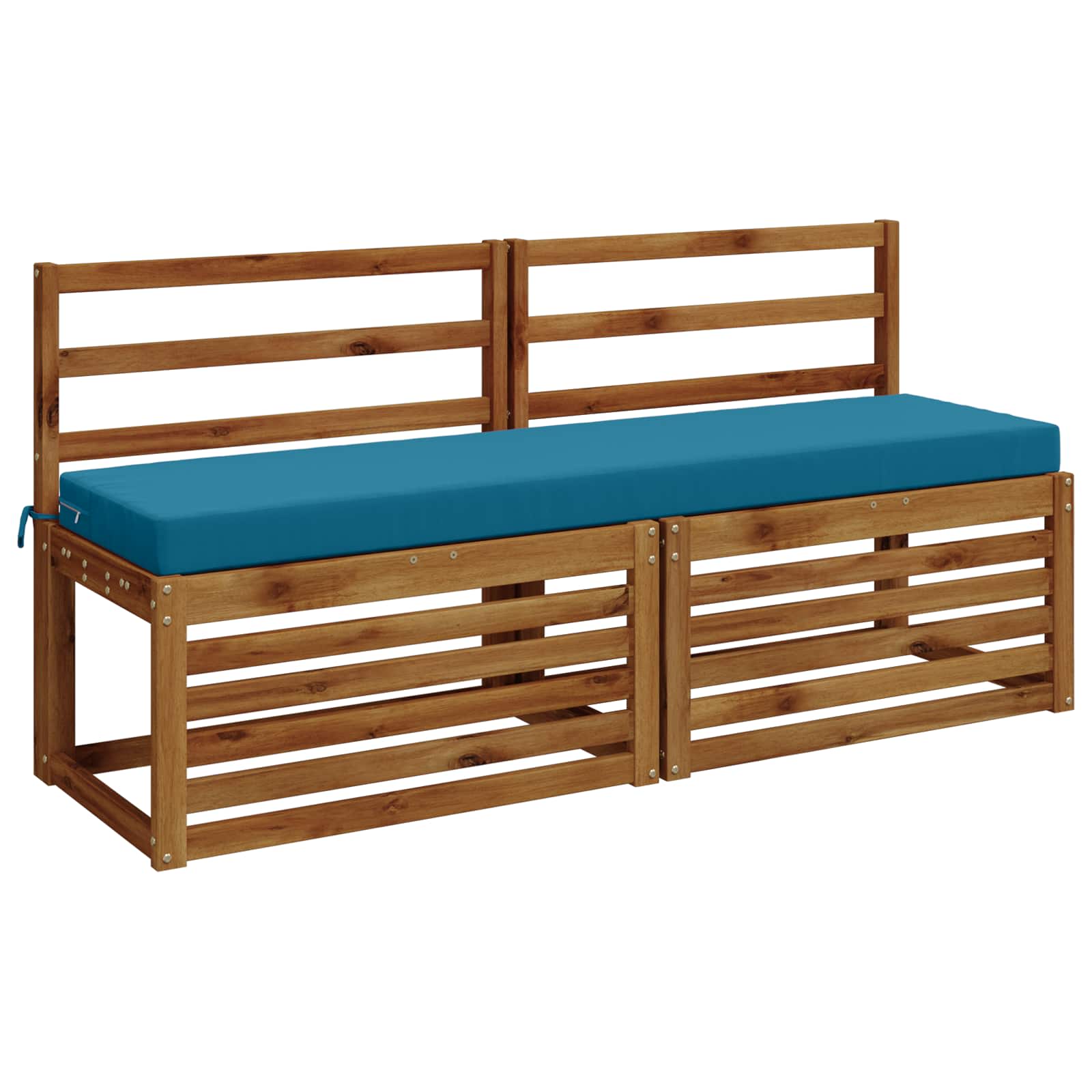 Cuscino per panchina SOEST 100% Poliestere Azzurro