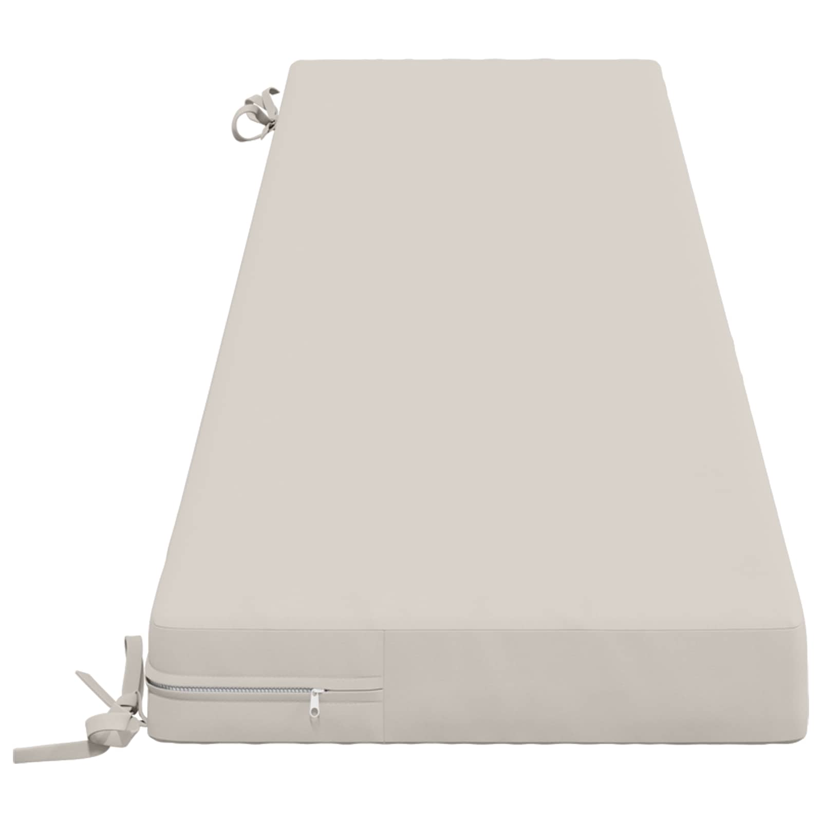 Cuscino per panchina SOEST 100% Poliestere Bianco