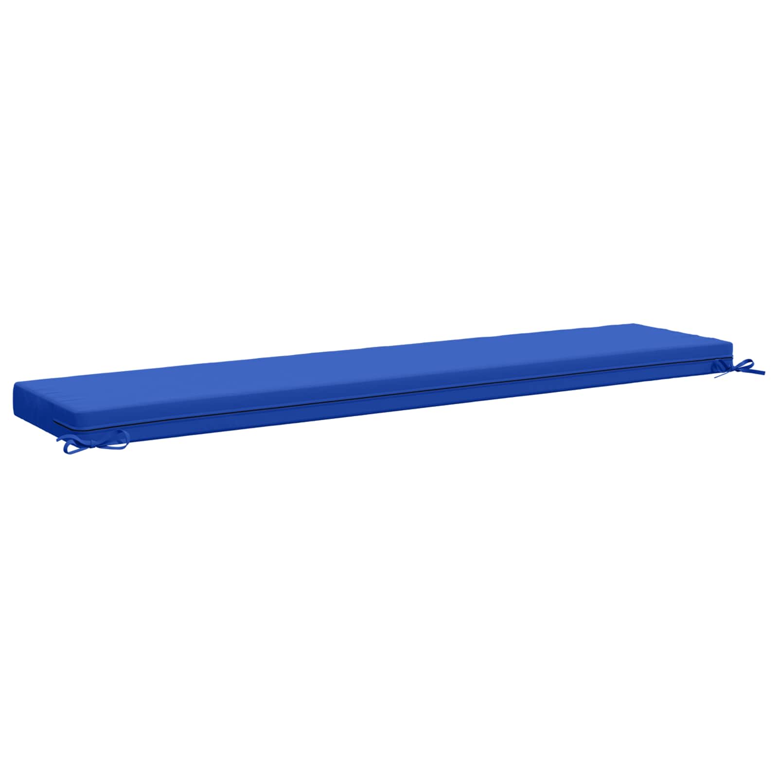 Cuscino per panchina SOEST 100% Poliestere Blu Reale