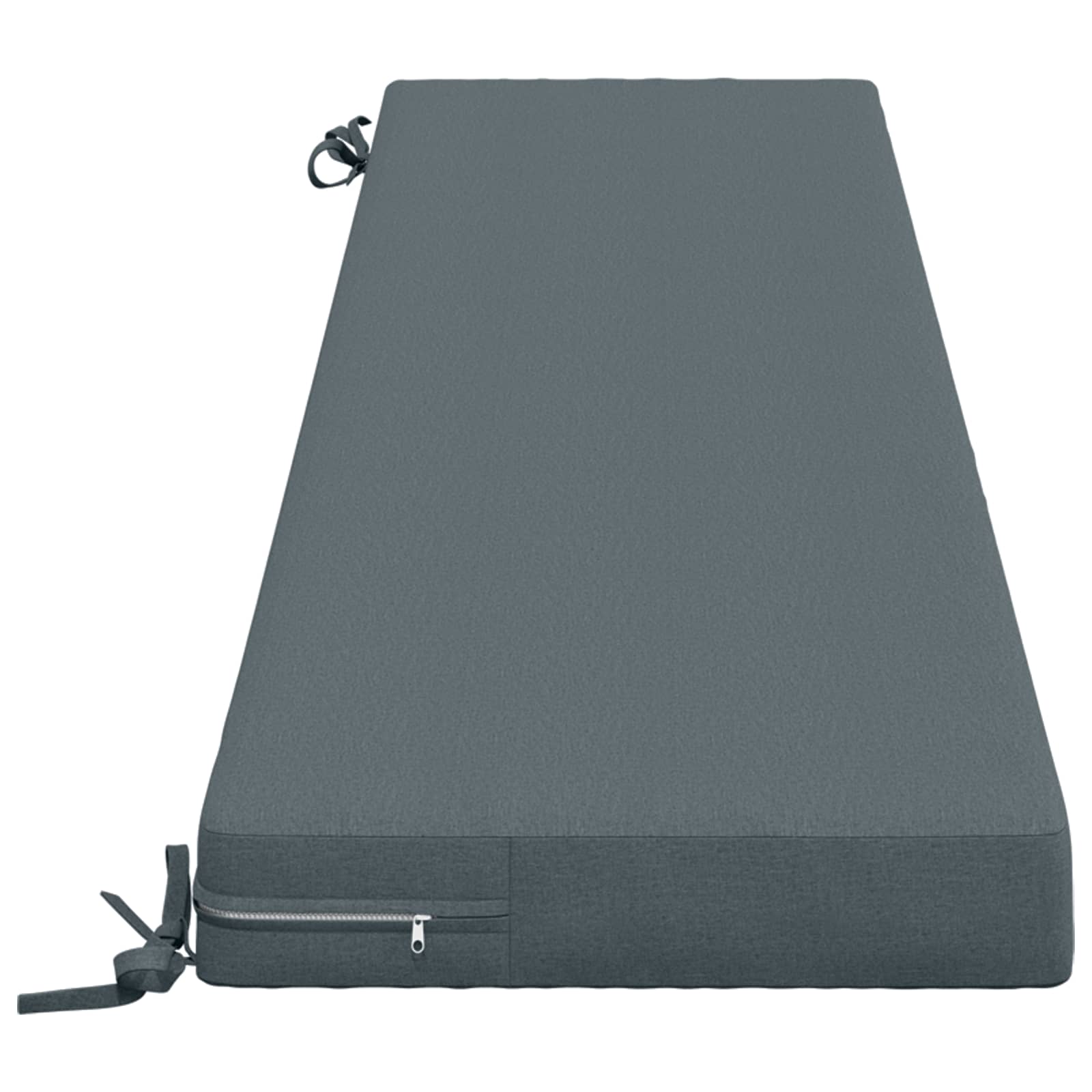 Cuscino per panchina SOEST 100% Poliestere Blu 180 x 40 x 8 cm