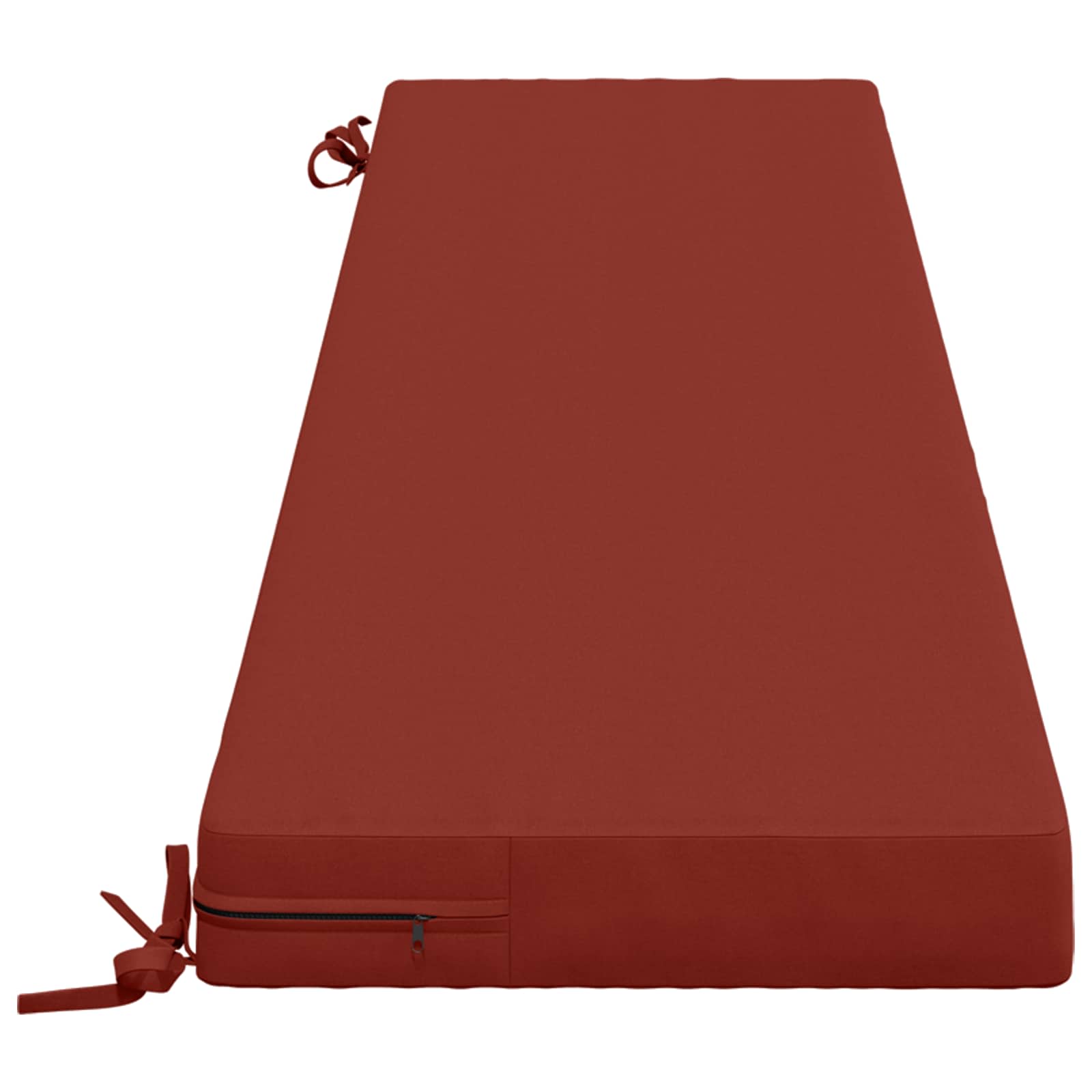Cuscino per panchina SOEST 100% Poliestere Rosso