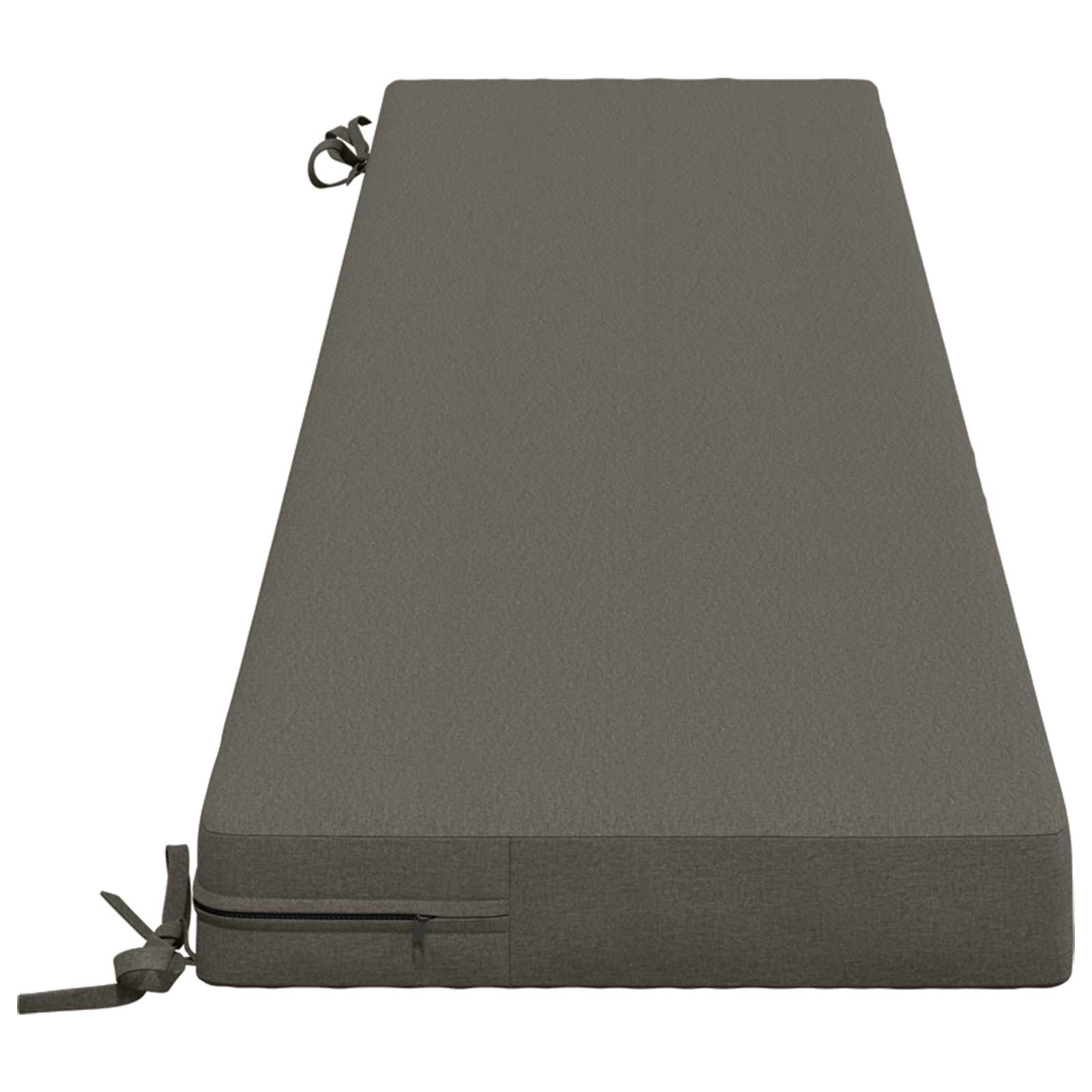 Cuscino per panchina SOEST 100% Poliestere Grigio