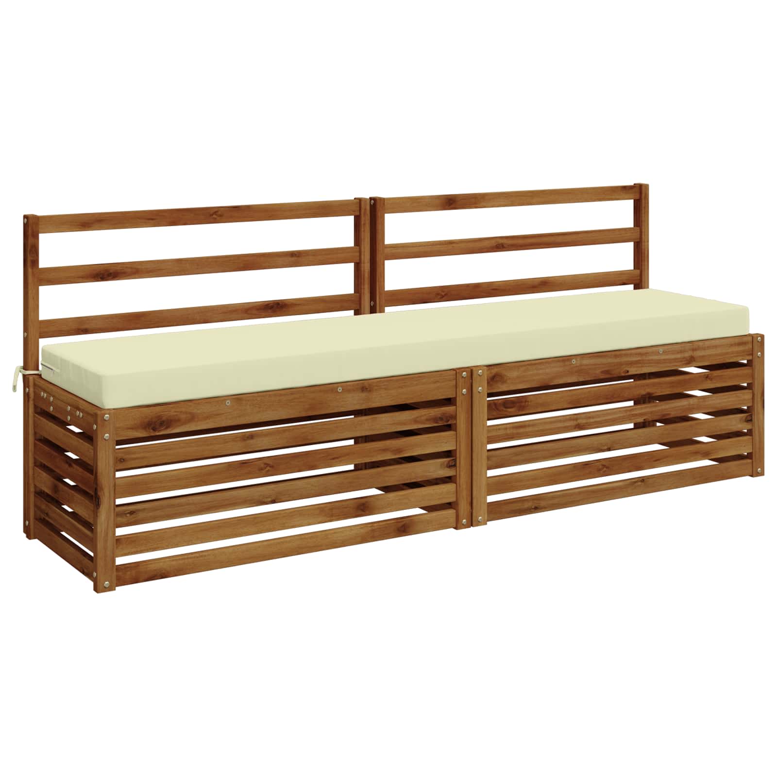 Cuscino per panchina SOEST 100% Poliestere Crema