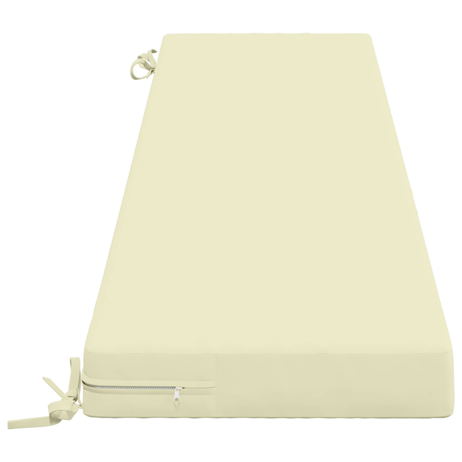 Cuscino per panchina SOEST 100% Poliestere Crema